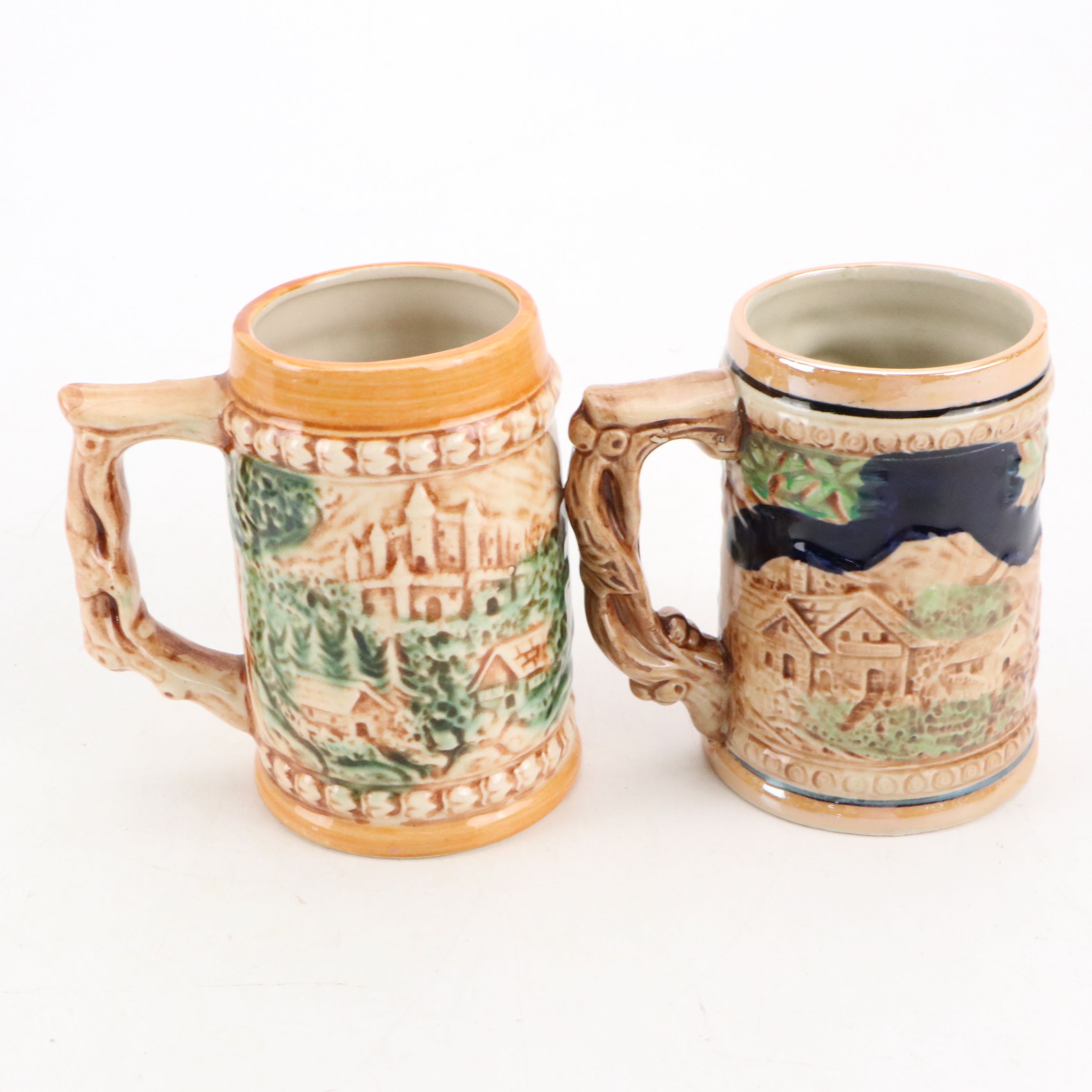 Rossini and Other Ceramic Stein Mugs and Pitcher