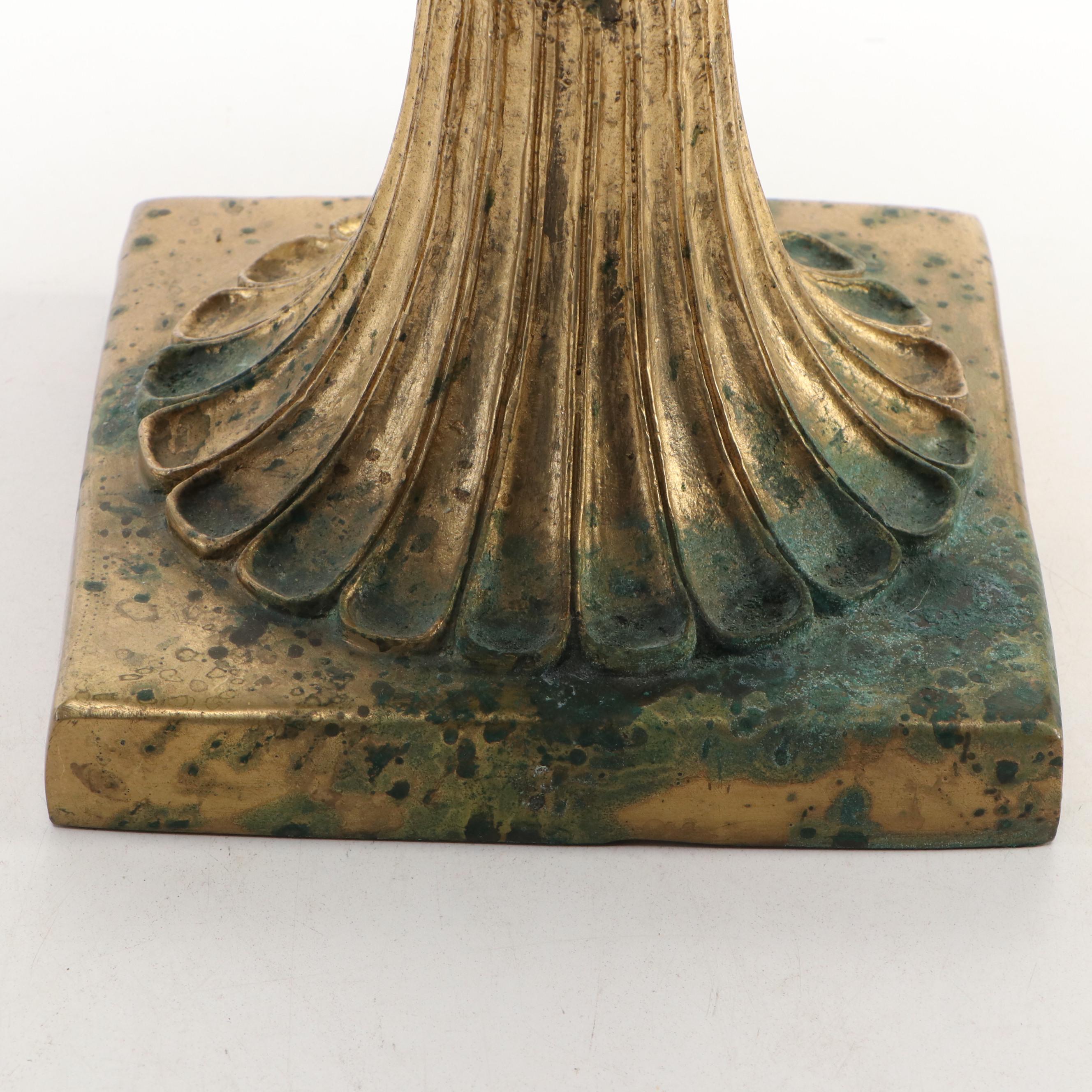 French Style Ormolu Mounted Blue and White Porcelain Footed Bowl