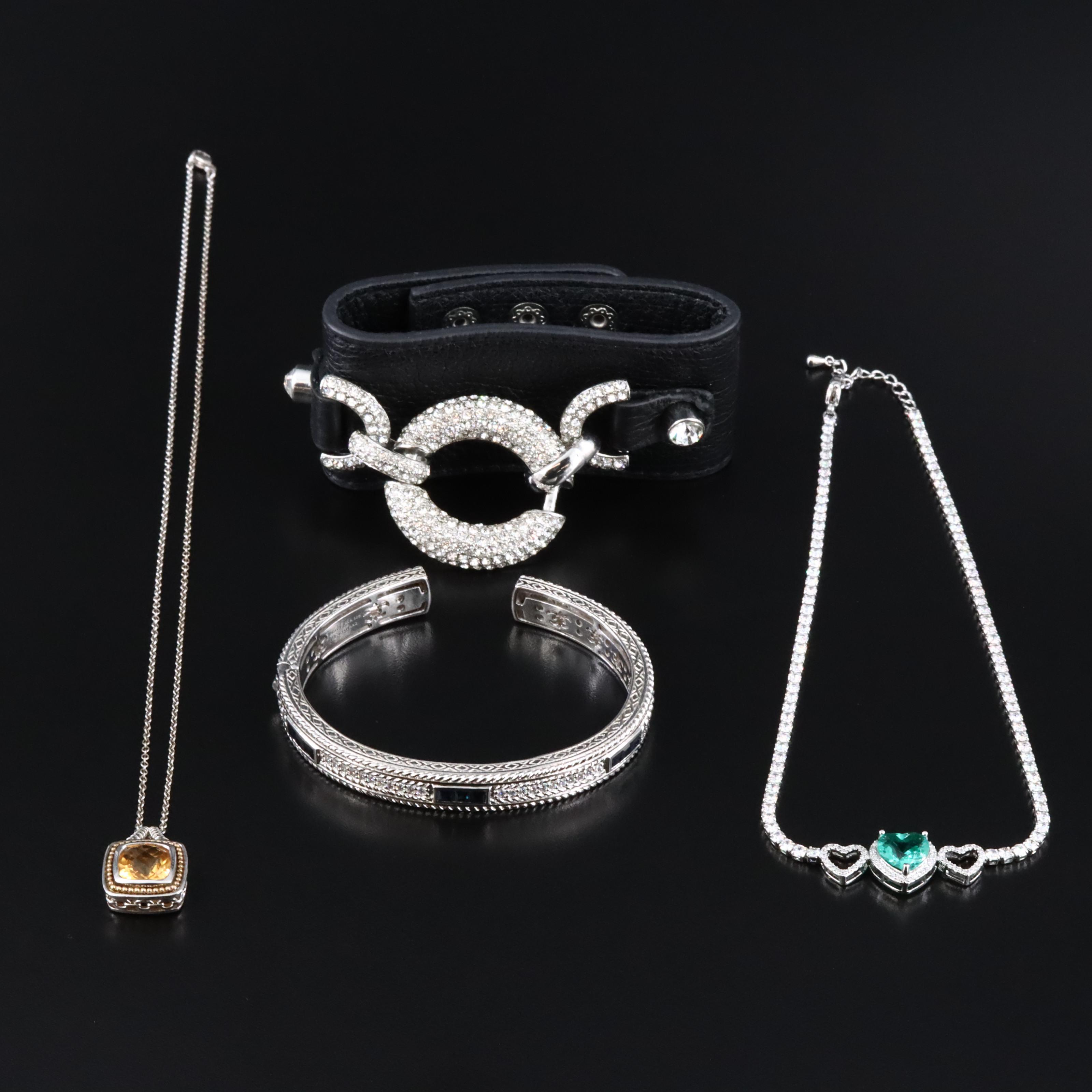 Bracelet and Necklace Collection Featuring Sterling Ripka and Ralph Lauren