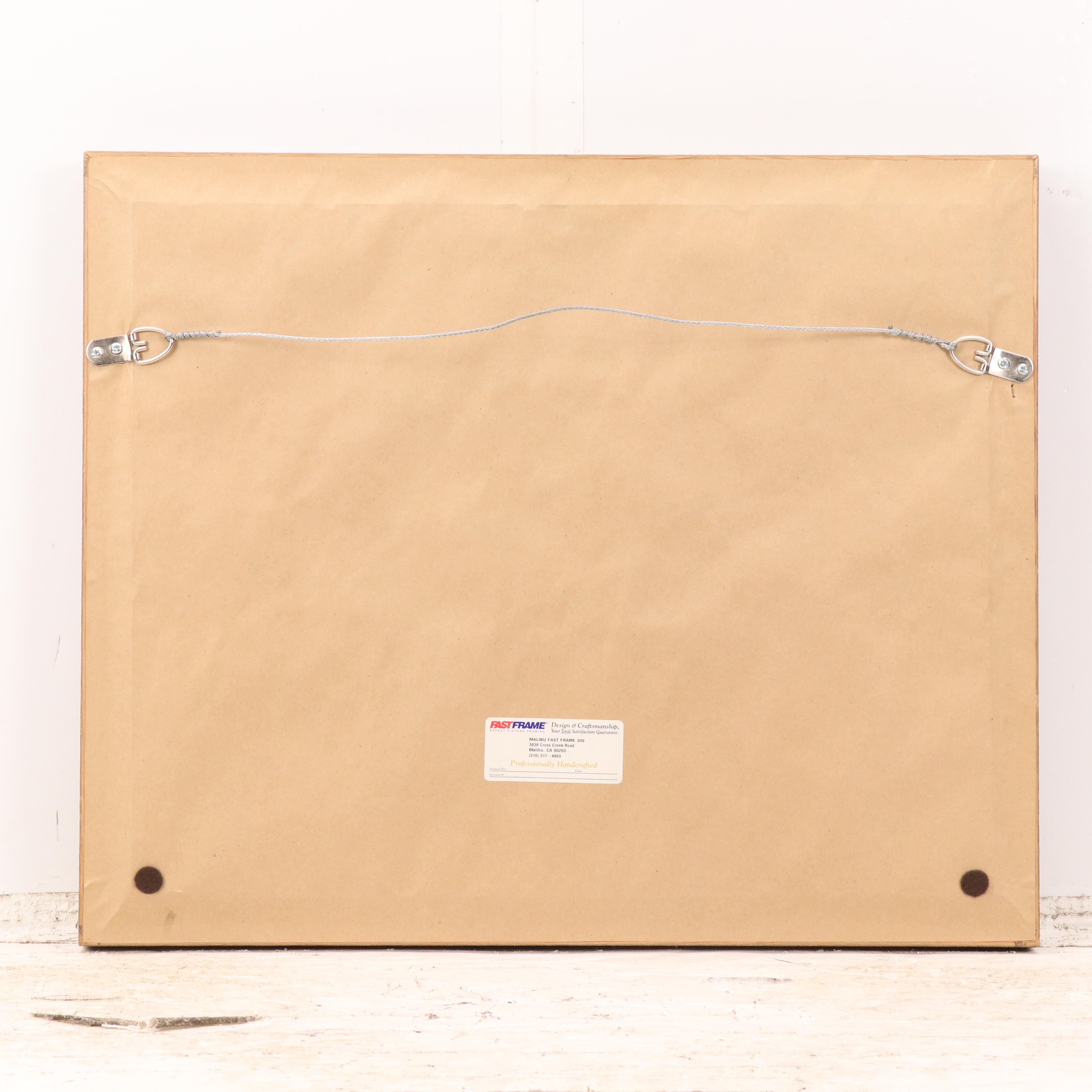 Victoria Nodiff-Netanel Watercolor Painting of Indian Woman and Horse