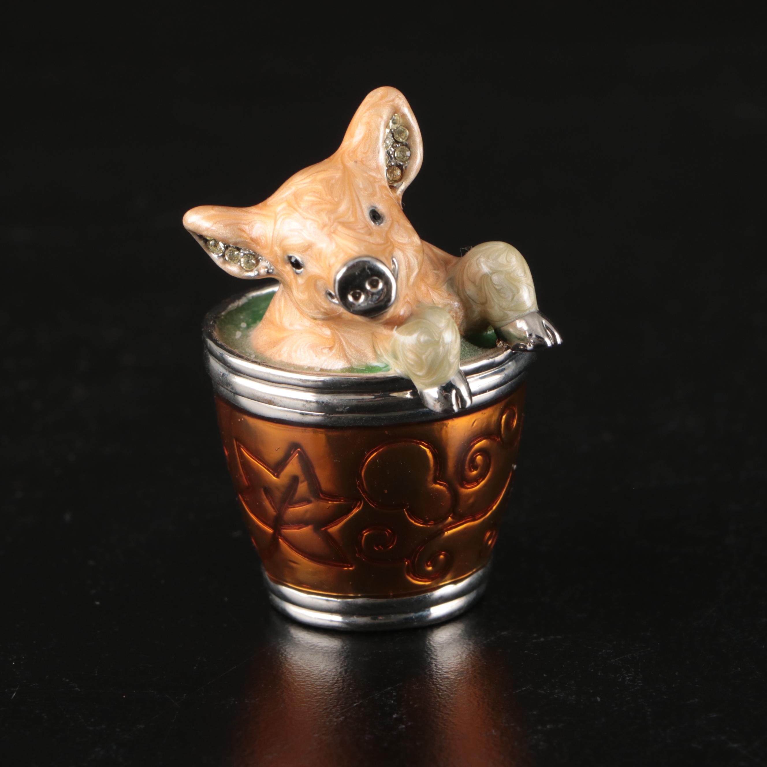 Jay Strongwater, Florenza, and More Enamel and Porcelain Limoges Style Boxes