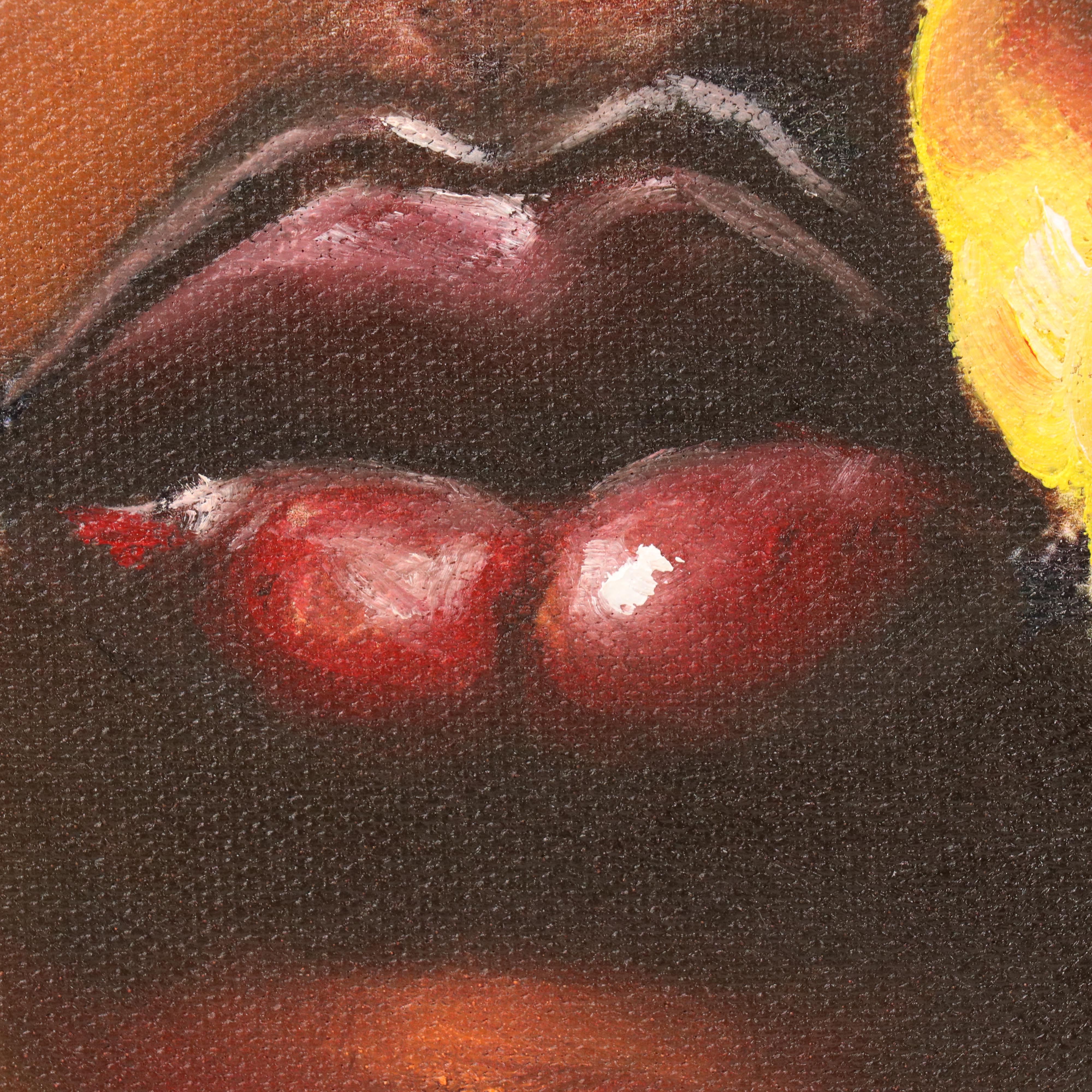 Oluwakemi Omowaire Oil Portrait "Eyes Set On Dawns.," 21st Century