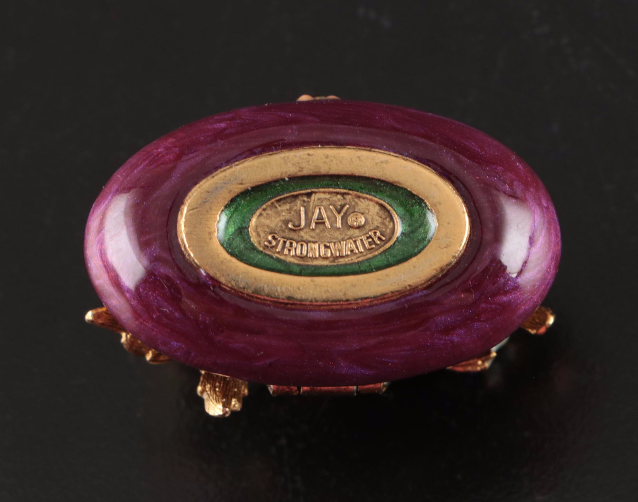 Jay Strongwater, Florenza, and More Enamel and Porcelain Limoges Style Boxes