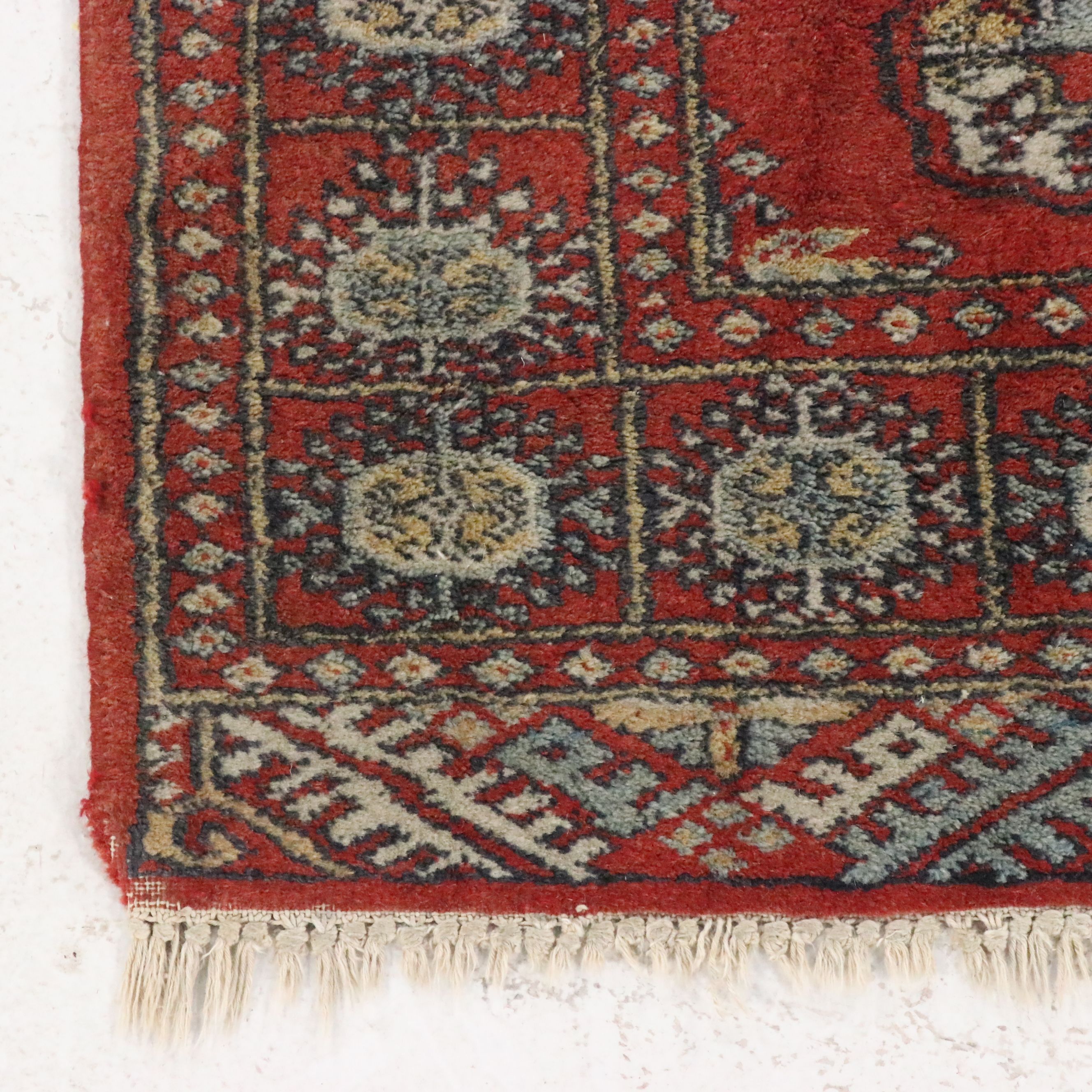 2'2 x 3'7 Hand-Knotted Afghan Turkmen Accent Rug