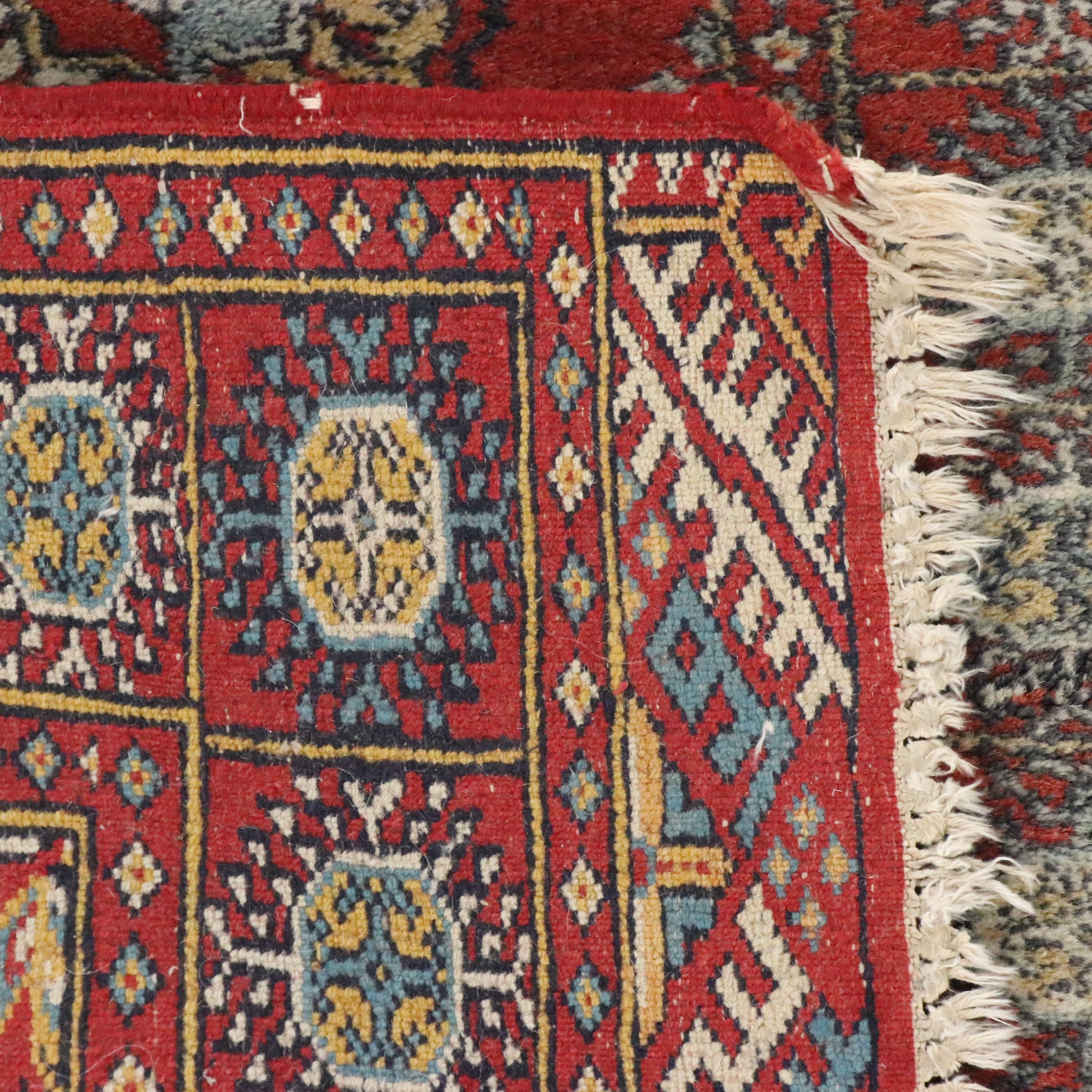 2'2 x 3'7 Hand-Knotted Afghan Turkmen Accent Rug
