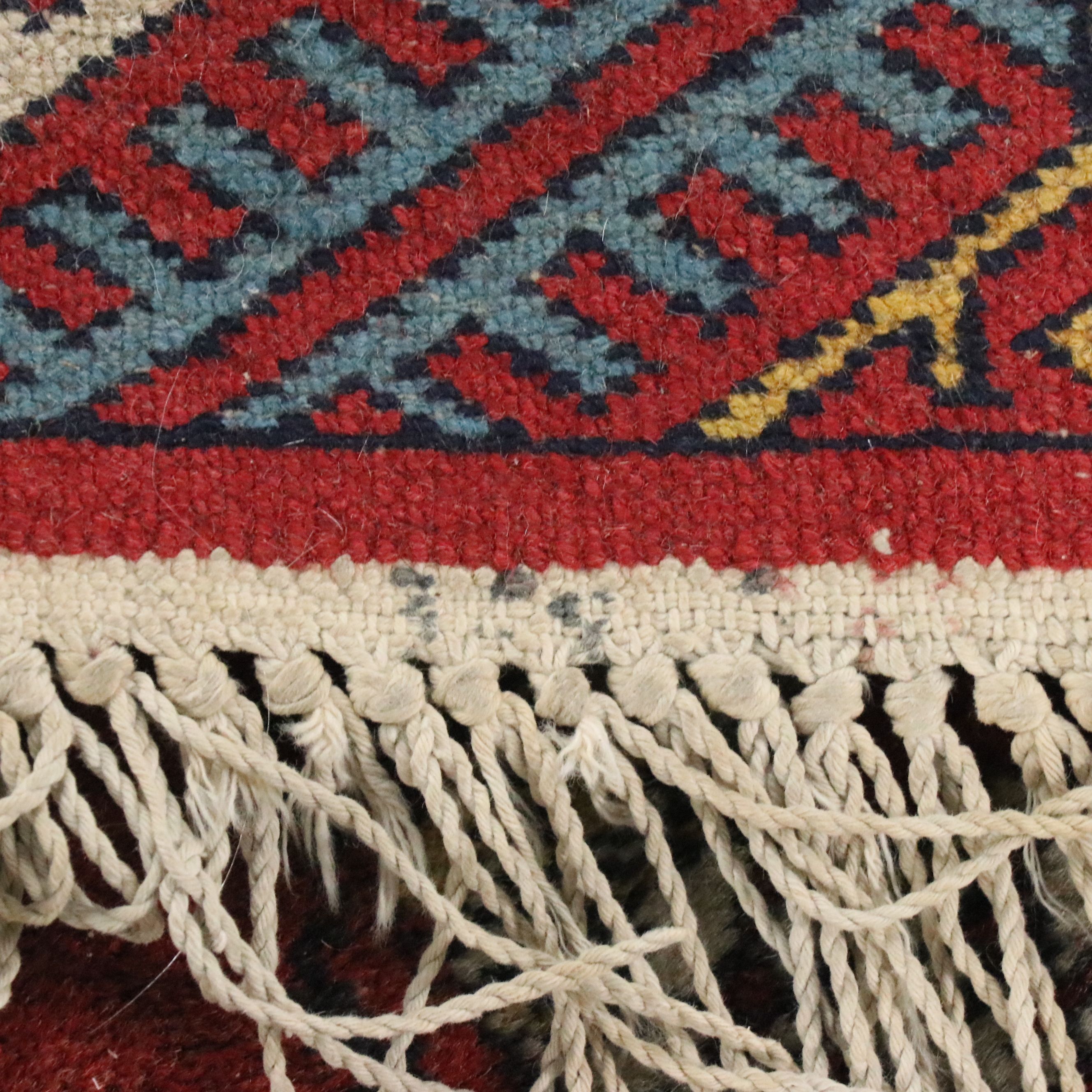 2'2 x 3'7 Hand-Knotted Afghan Turkmen Accent Rug
