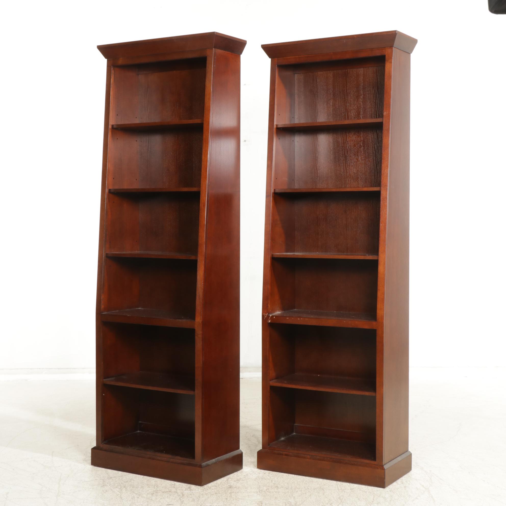 Pair of Ethan Allen Bookcases, 21st Century
