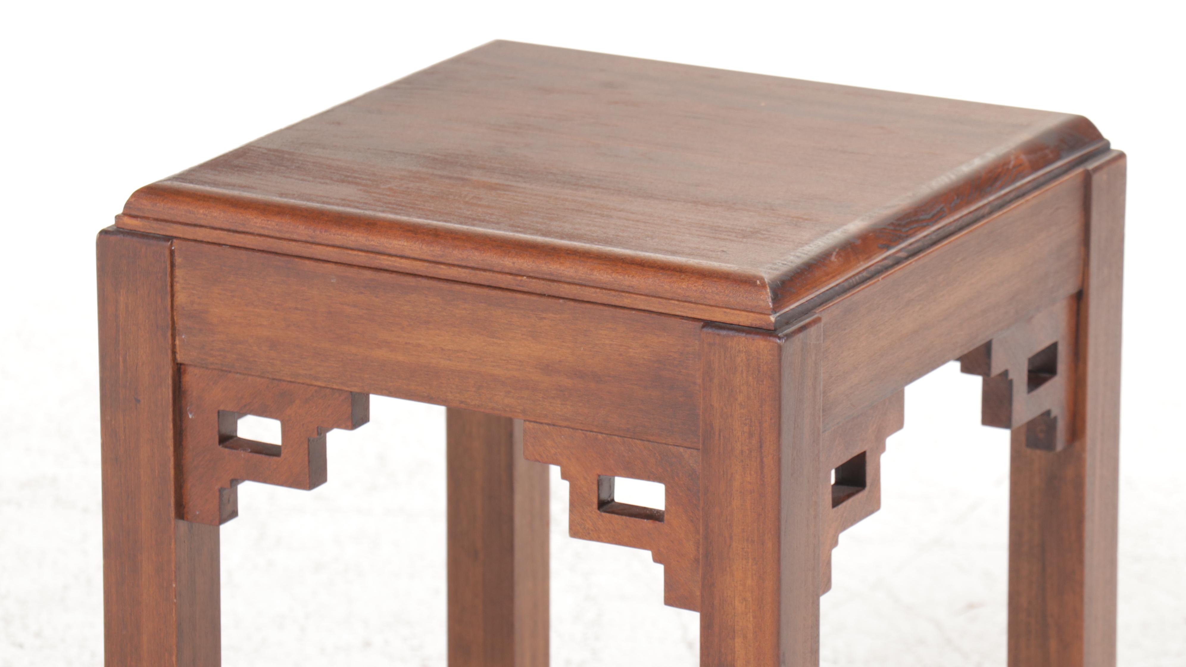 Wood Chinese Inspired Accent Table, Late 20th to 21st Century