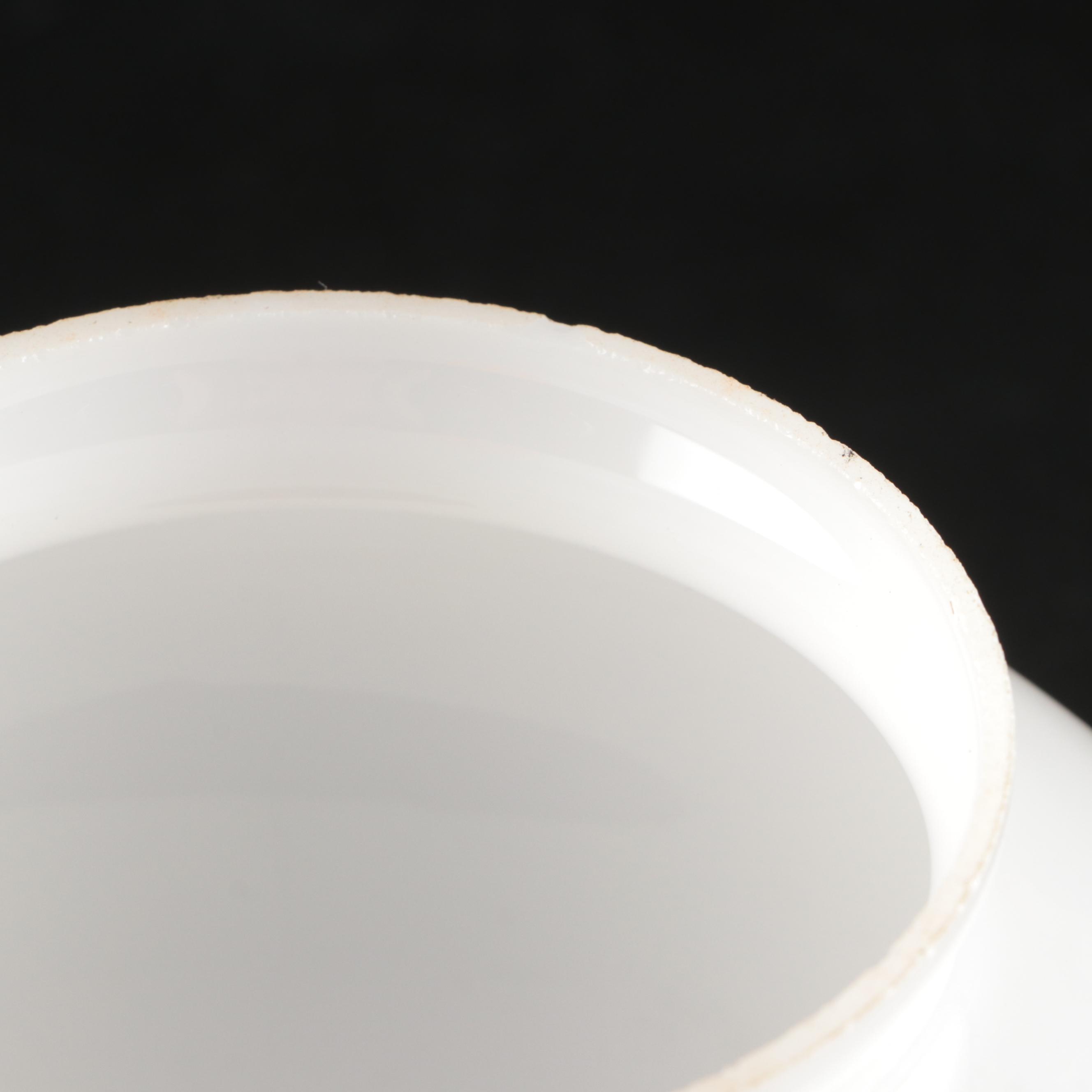 Bradley & Hubbard Glass Oil Lamp with P&A "Victor" Burner, Antique