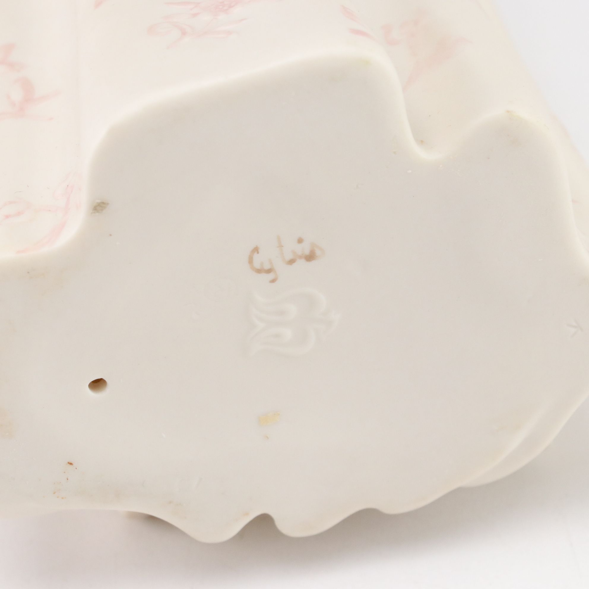 Cybis "Melissa" with Rabbits "Cotton, Fluff and Snow" Porcelain Figurines