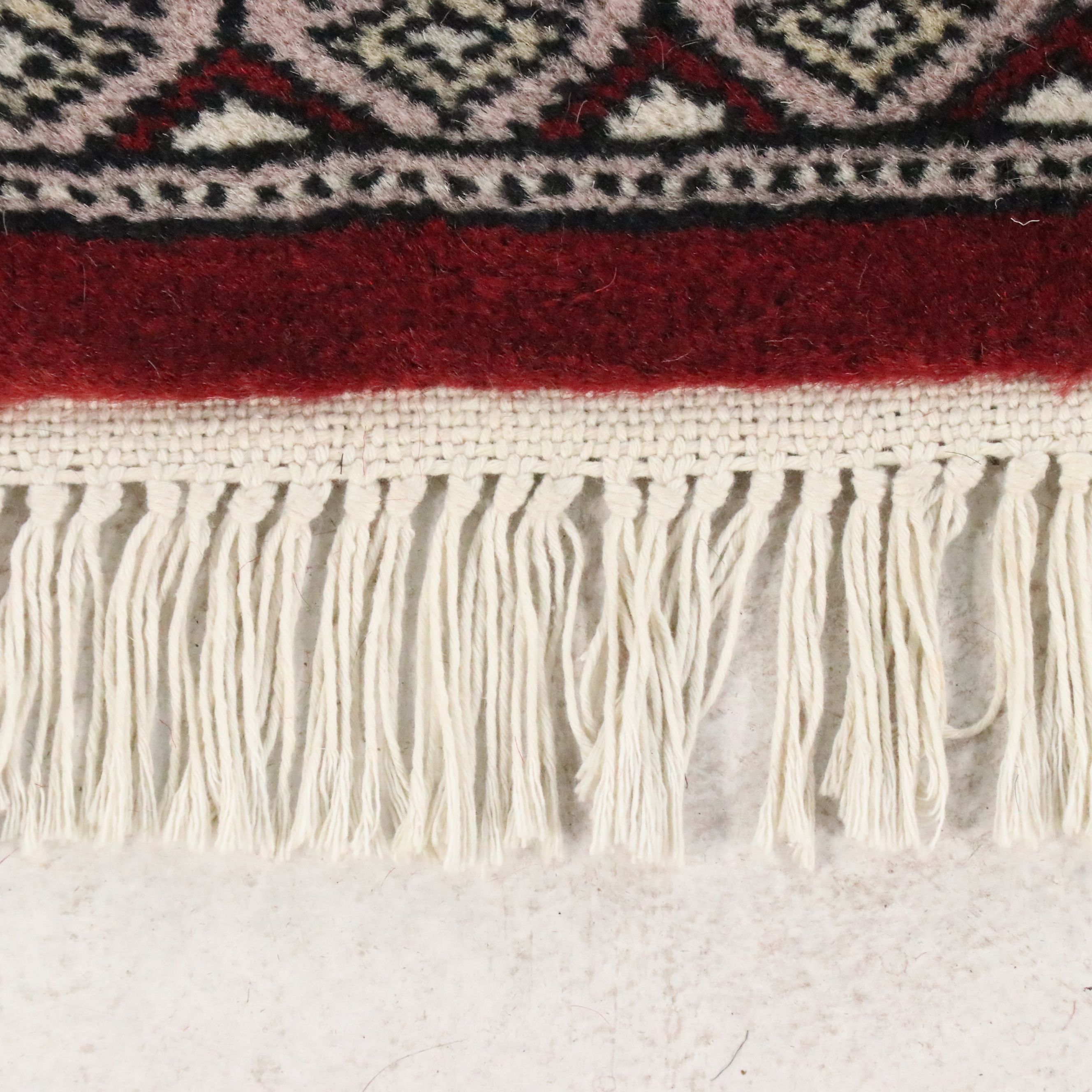 2'7 x 8'5 Hand-Knotted Pakistani Bokhara Carpet Runner