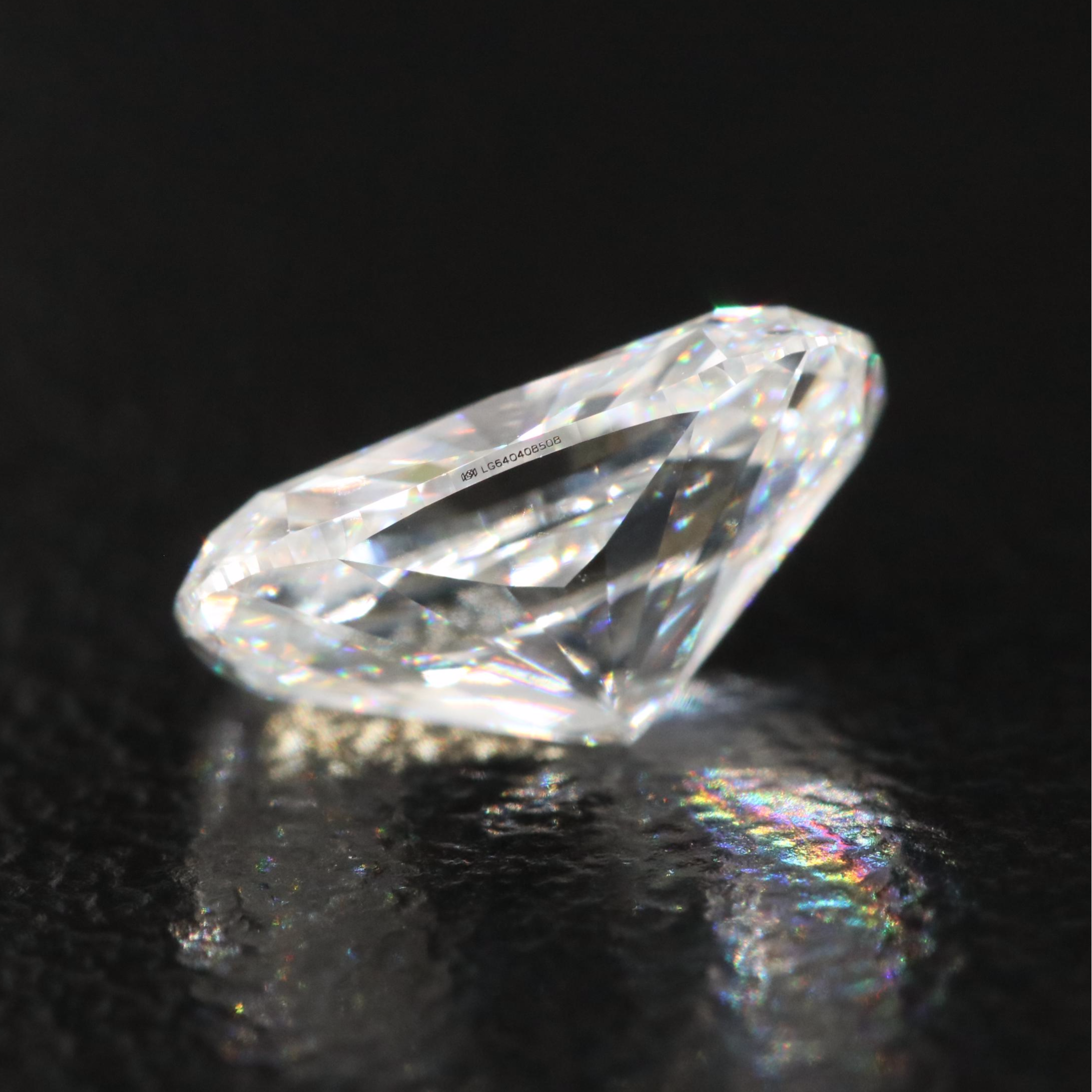 Loose 1.55 CT Lab Grown Diamond with IGI Report