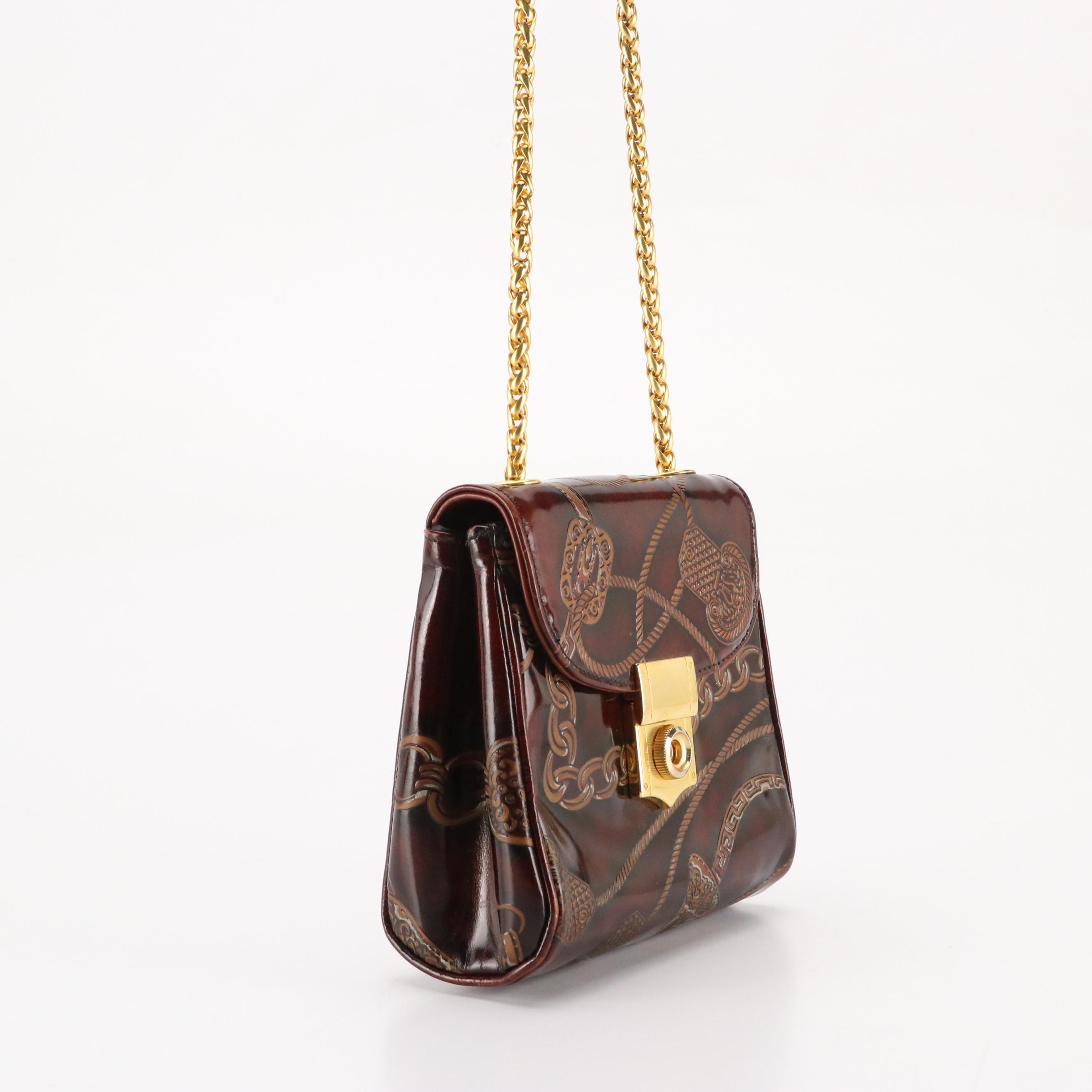 Sondra Roberts Embossed Faux Leather Crossbody Bags