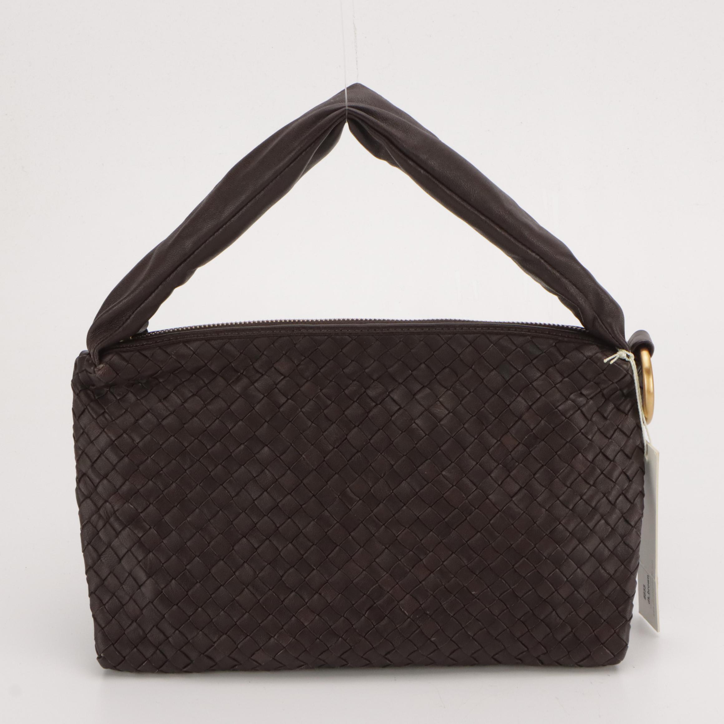 Christopher Kon Woven Leather Shoulder Bag, Longchamp Dandy Crossbody Bag & More