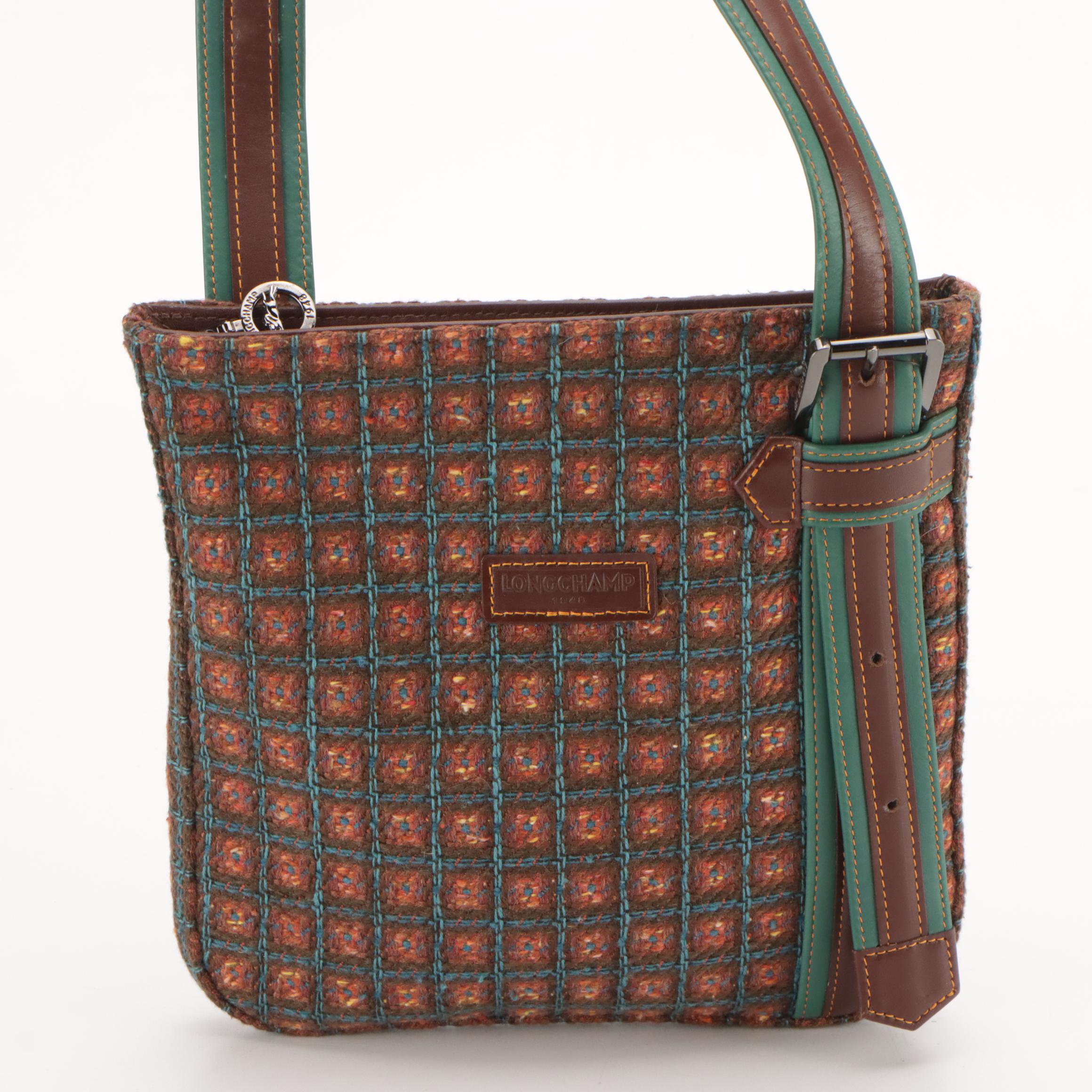 Christopher Kon Woven Leather Shoulder Bag, Longchamp Dandy Crossbody Bag & More