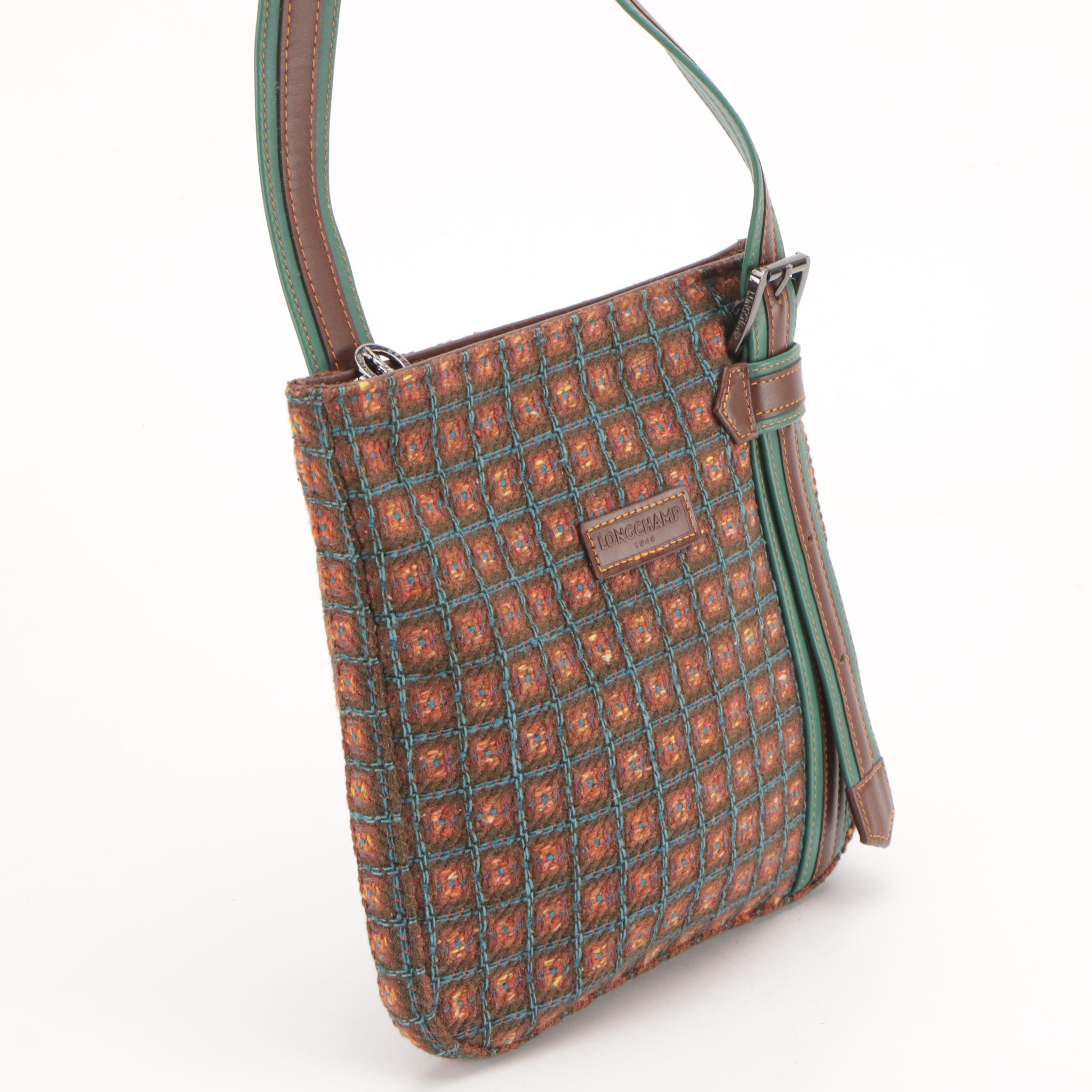 Christopher Kon Woven Leather Shoulder Bag, Longchamp Dandy Crossbody Bag & More