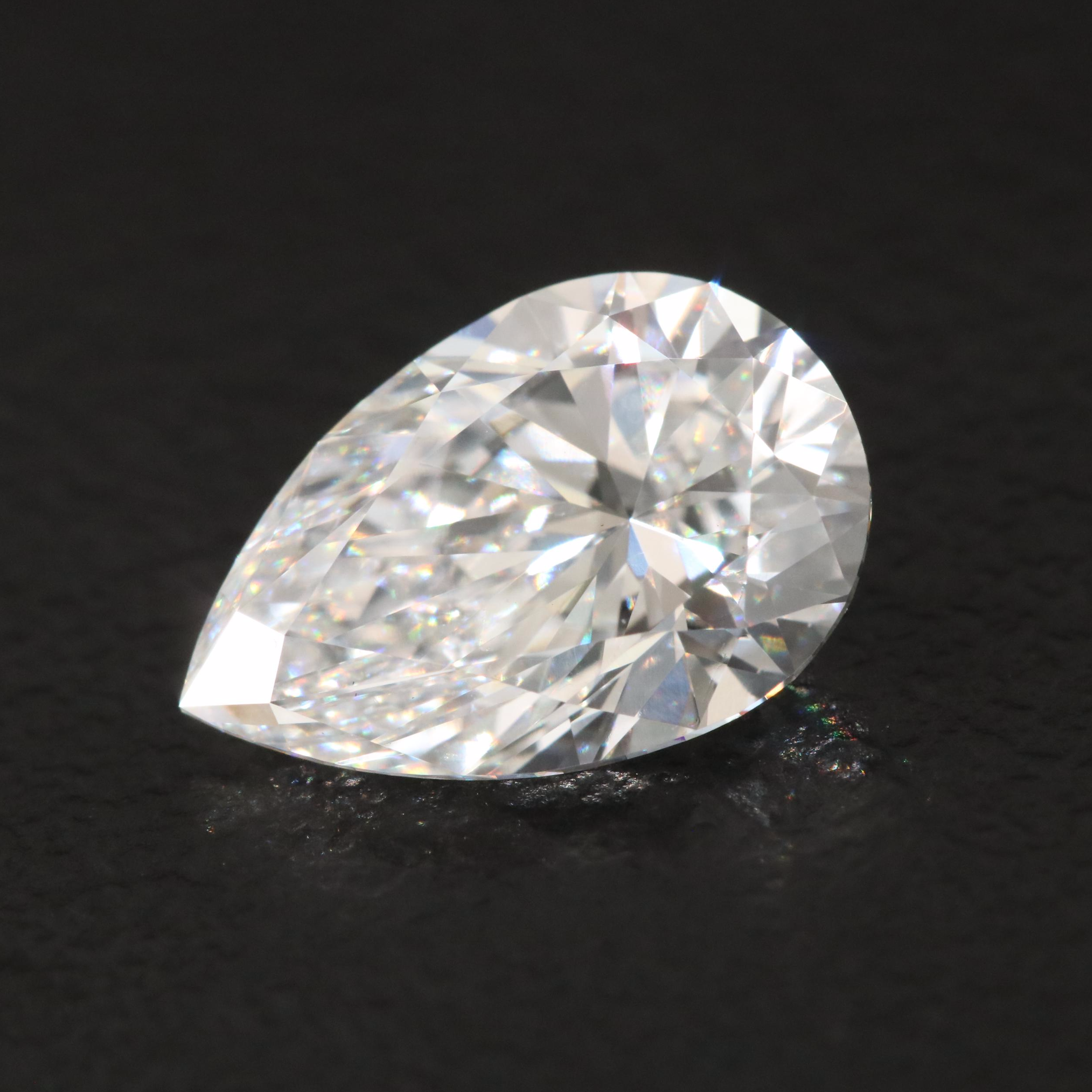 Loose 1.37 CT Lab Grown Diamond with IGI Report
