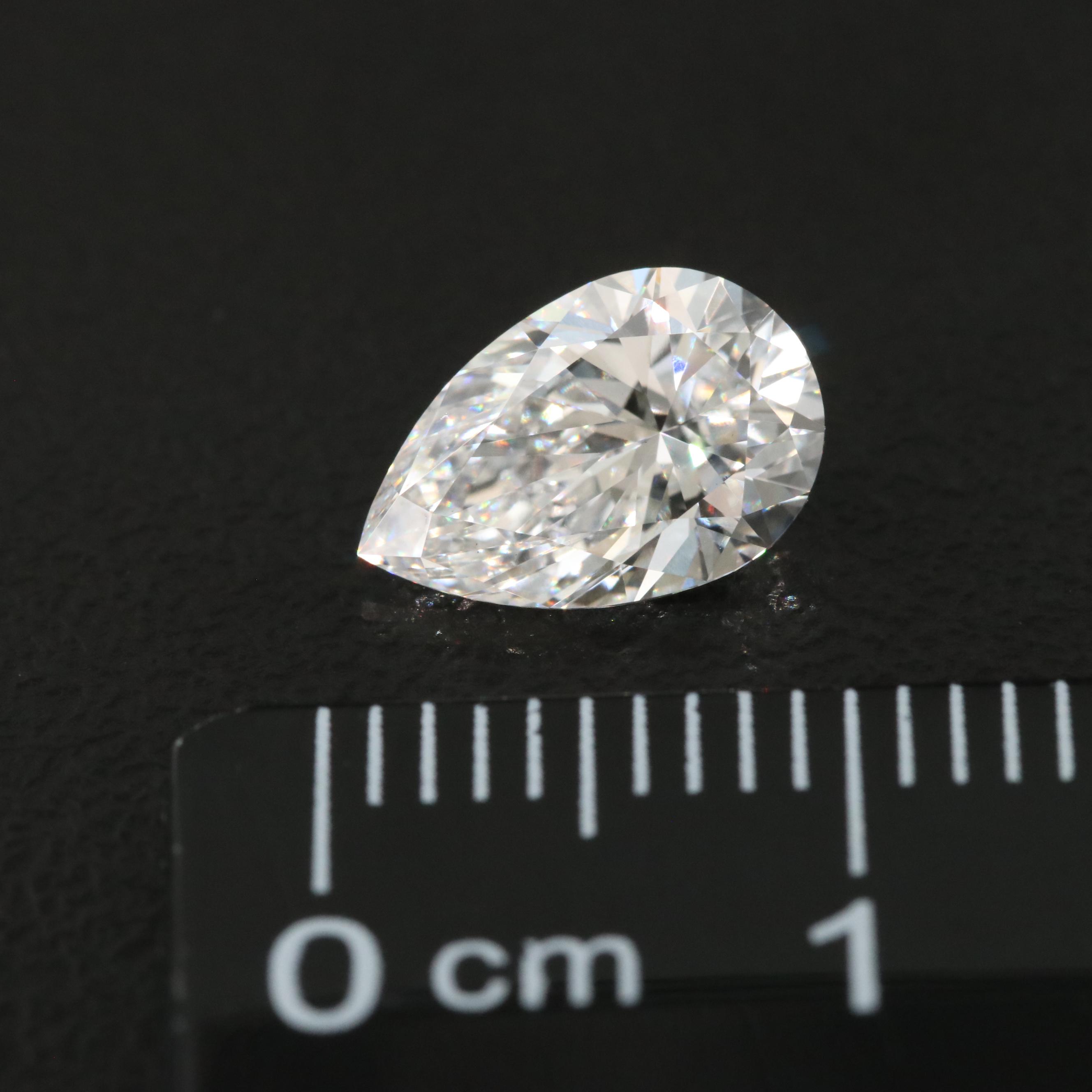 Loose 1.37 CT Lab Grown Diamond with IGI Report