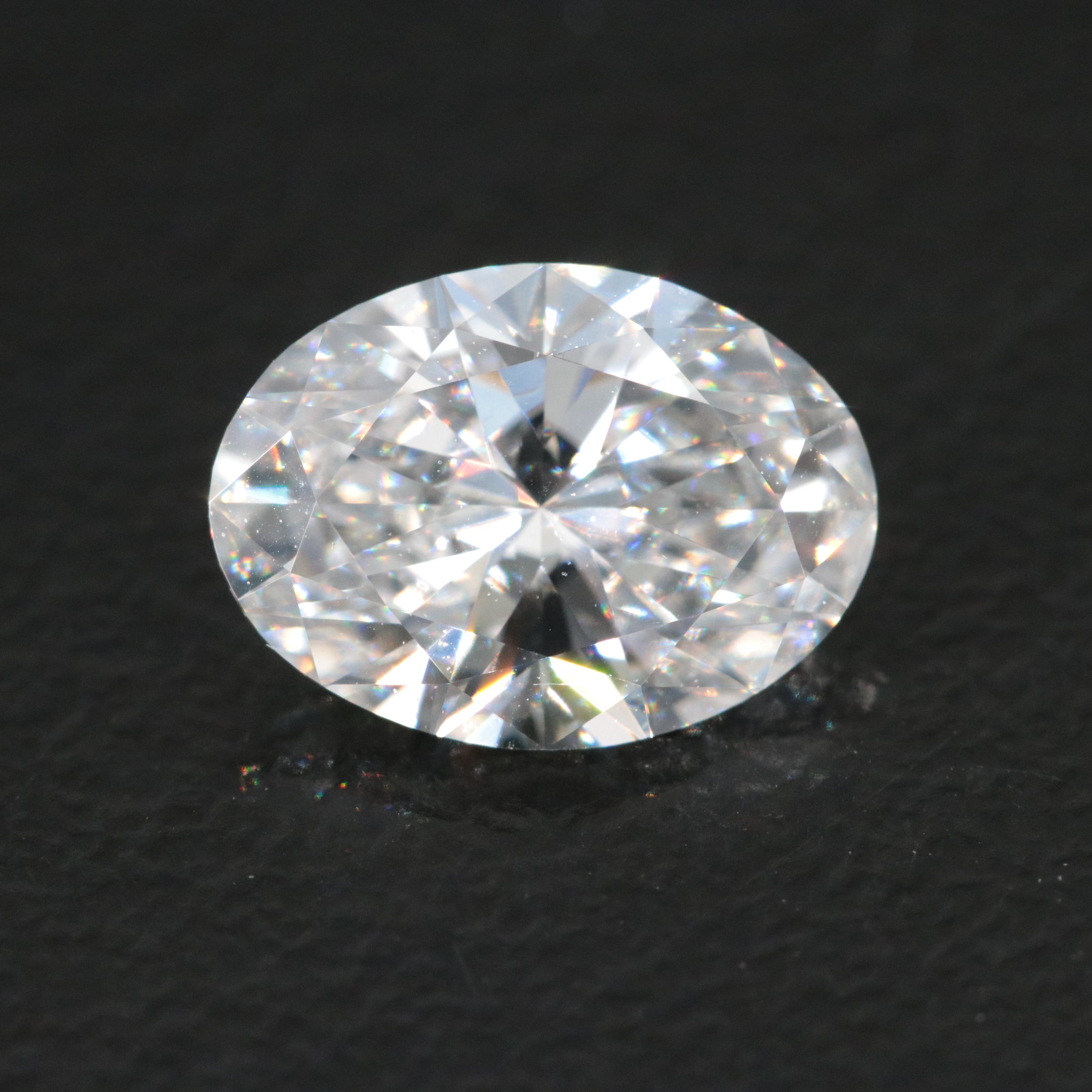 Loose 1.38 CT Lab Grown Diamond with IGI Report