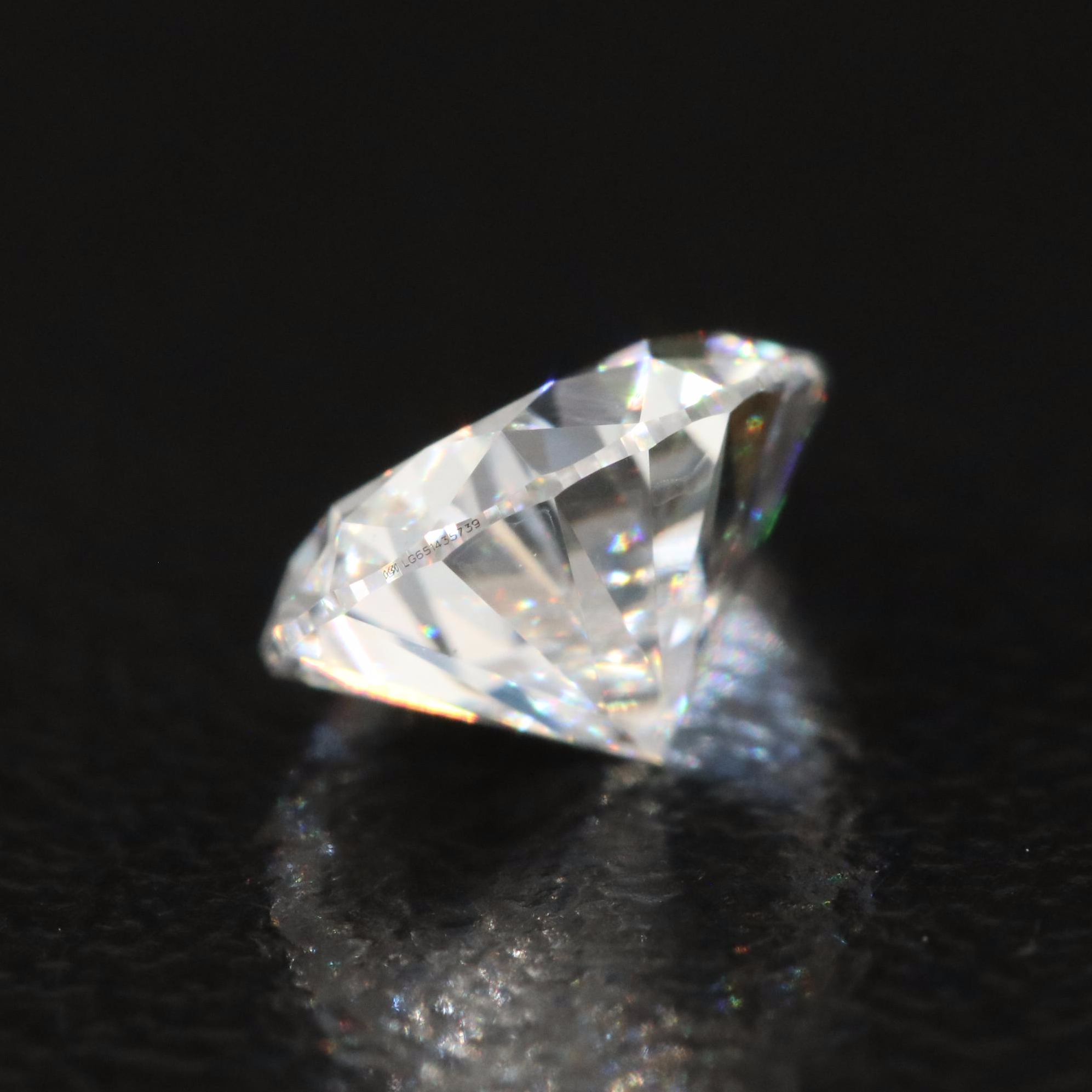 Loose 1.37 CT Lab Grown Diamond with IGI Report