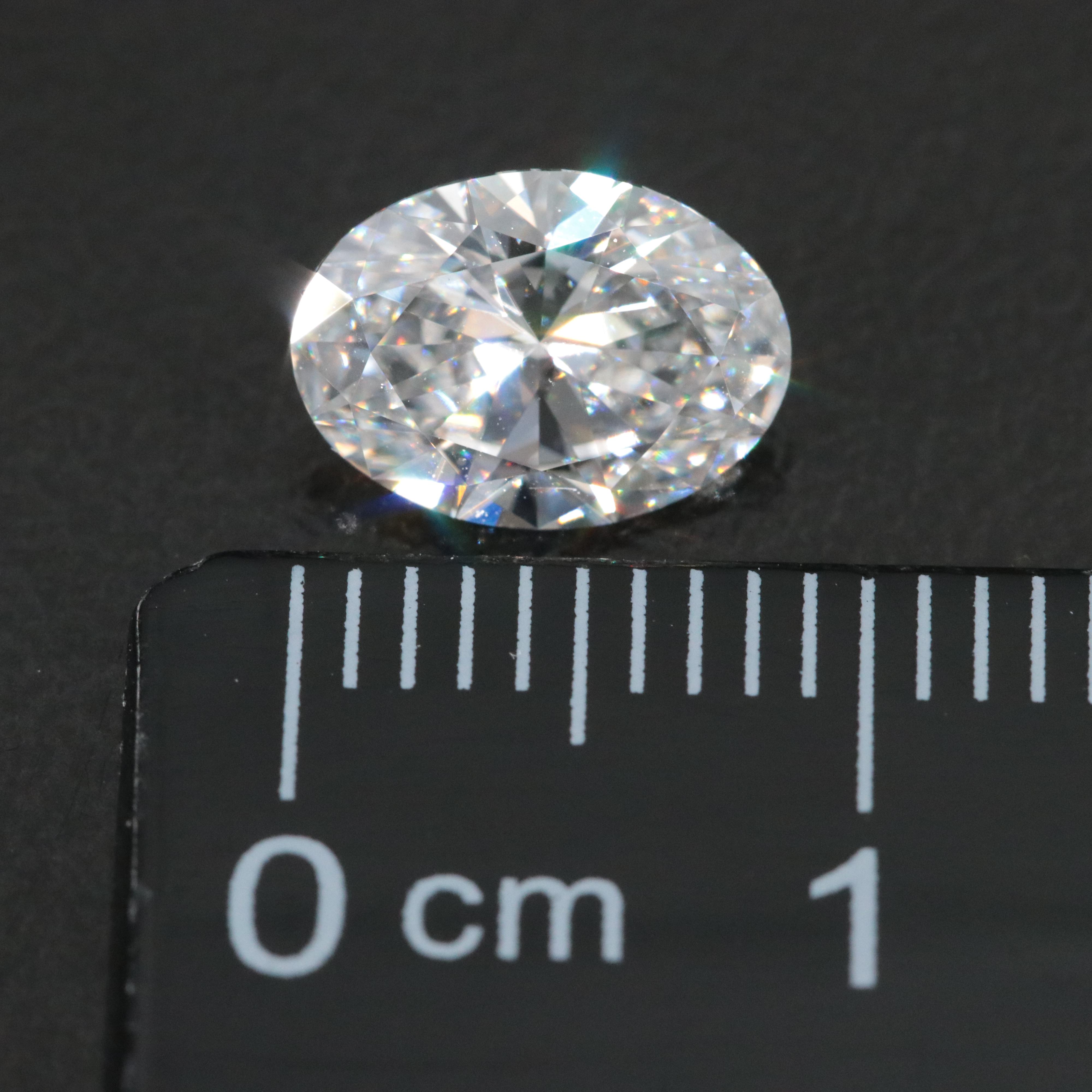 Loose 1.38 CT Lab Grown Diamond with IGI Report