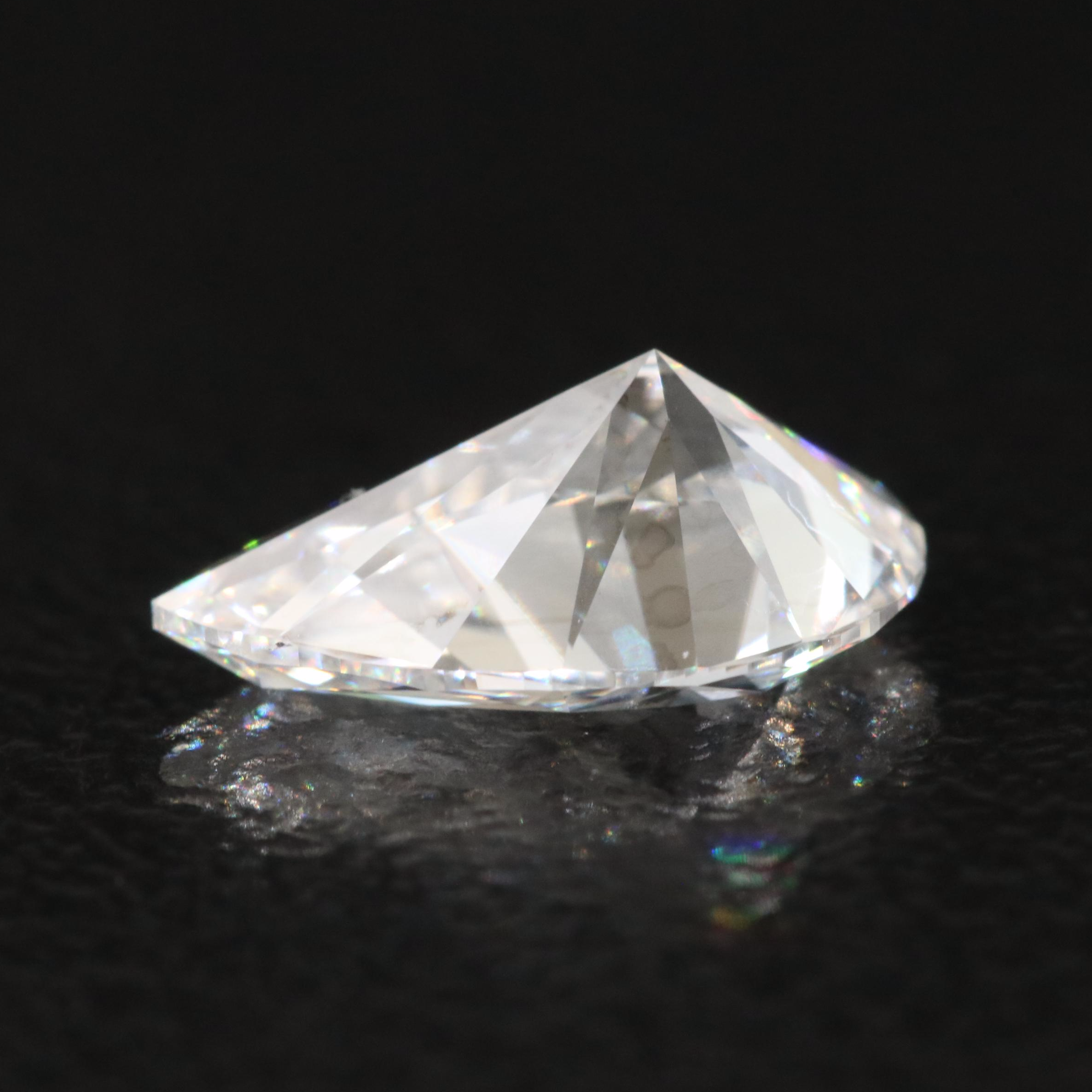 Loose 1.37 CT Lab Grown Diamond with IGI Report