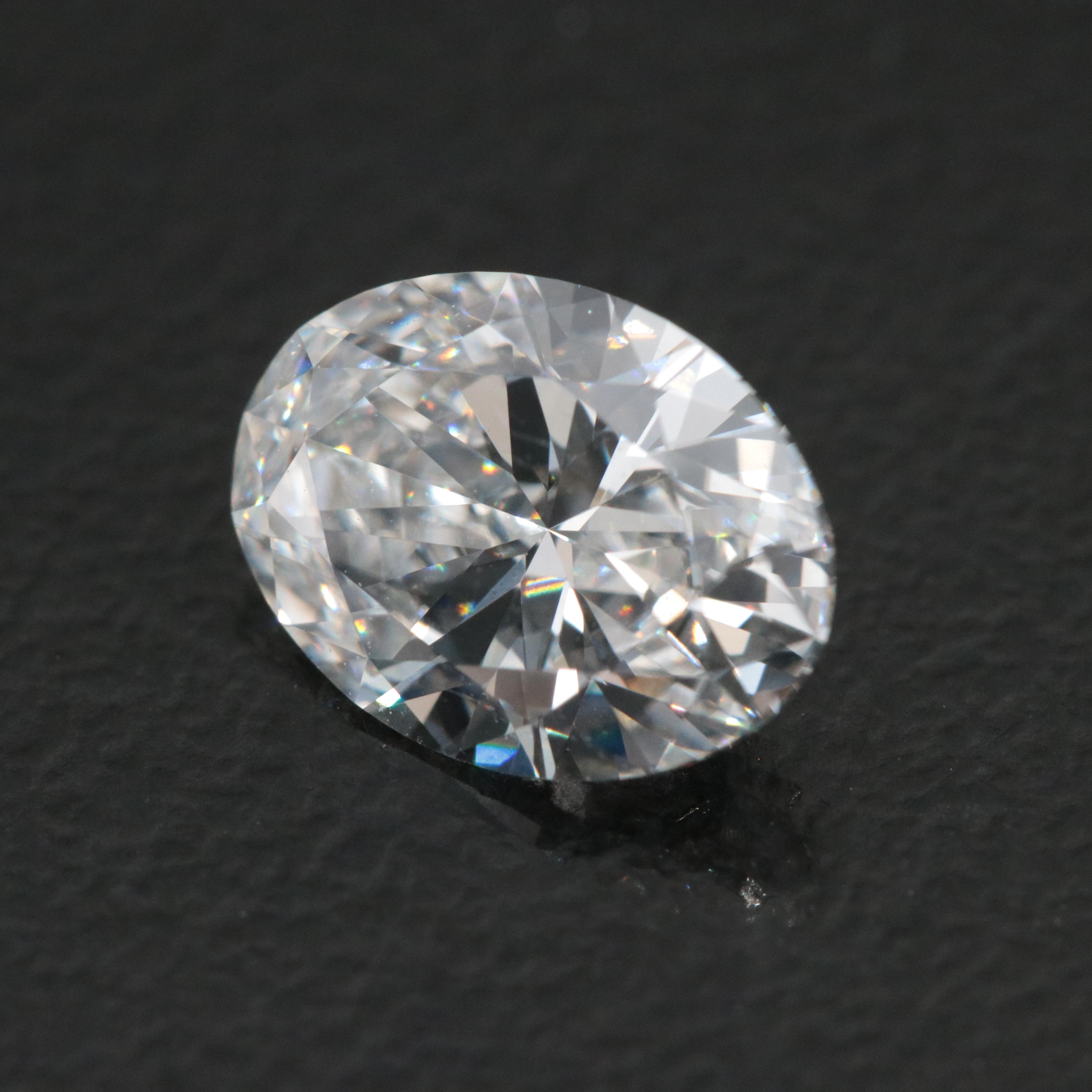 Loose 1.38 CT Lab Grown Diamond with IGI Report