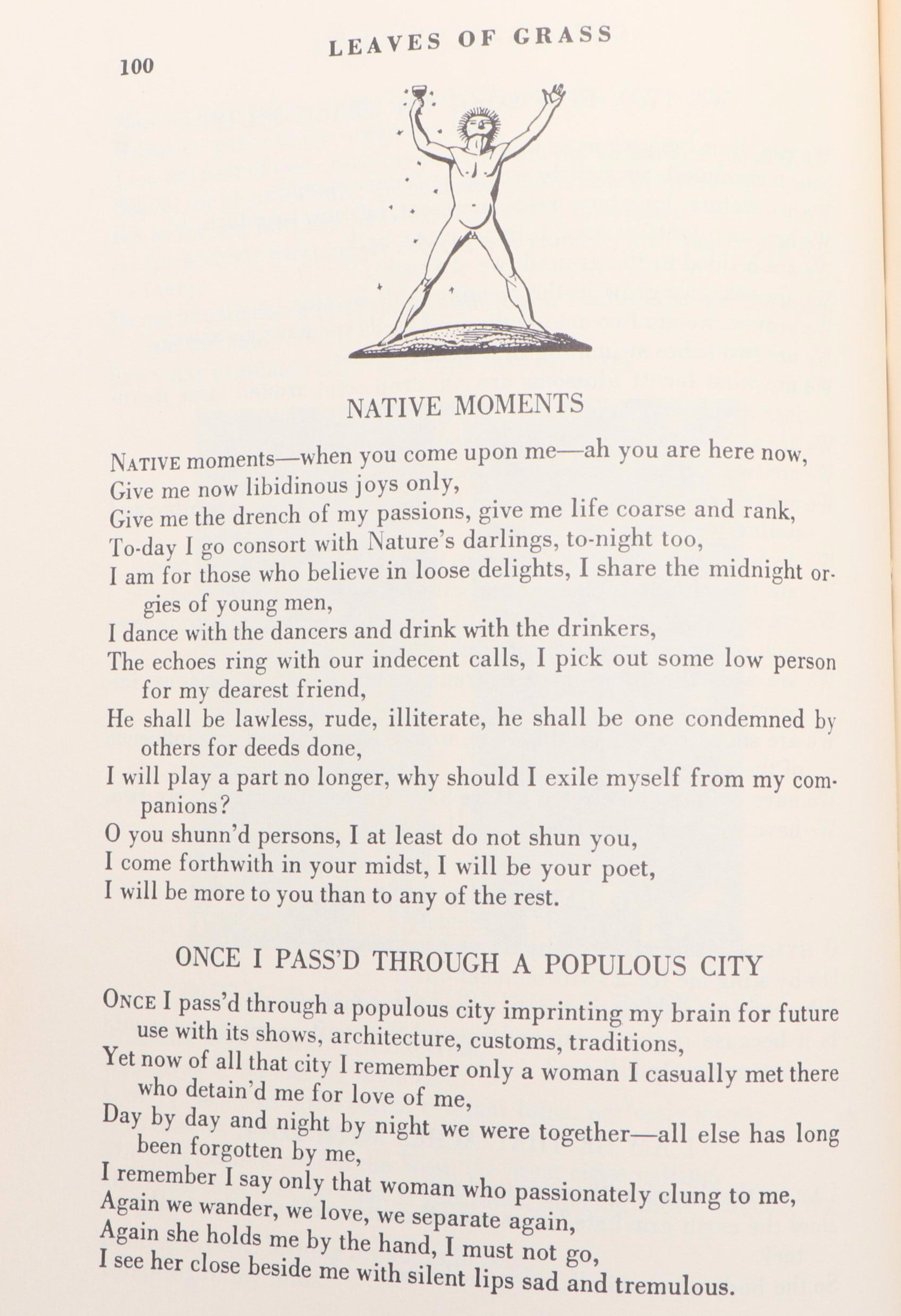 Easton Press "Leaves of Grass" by Walt Whitman and More Literary Classics
