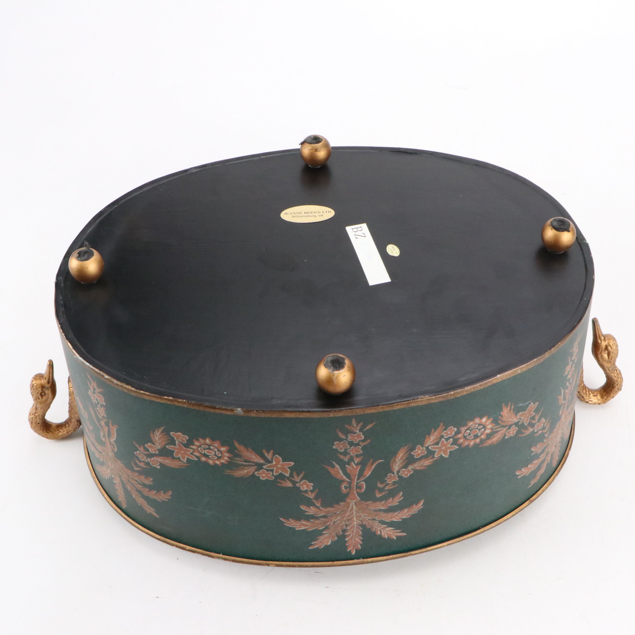 Jeanne Reed's Ltd French Empire Style Metal Basket