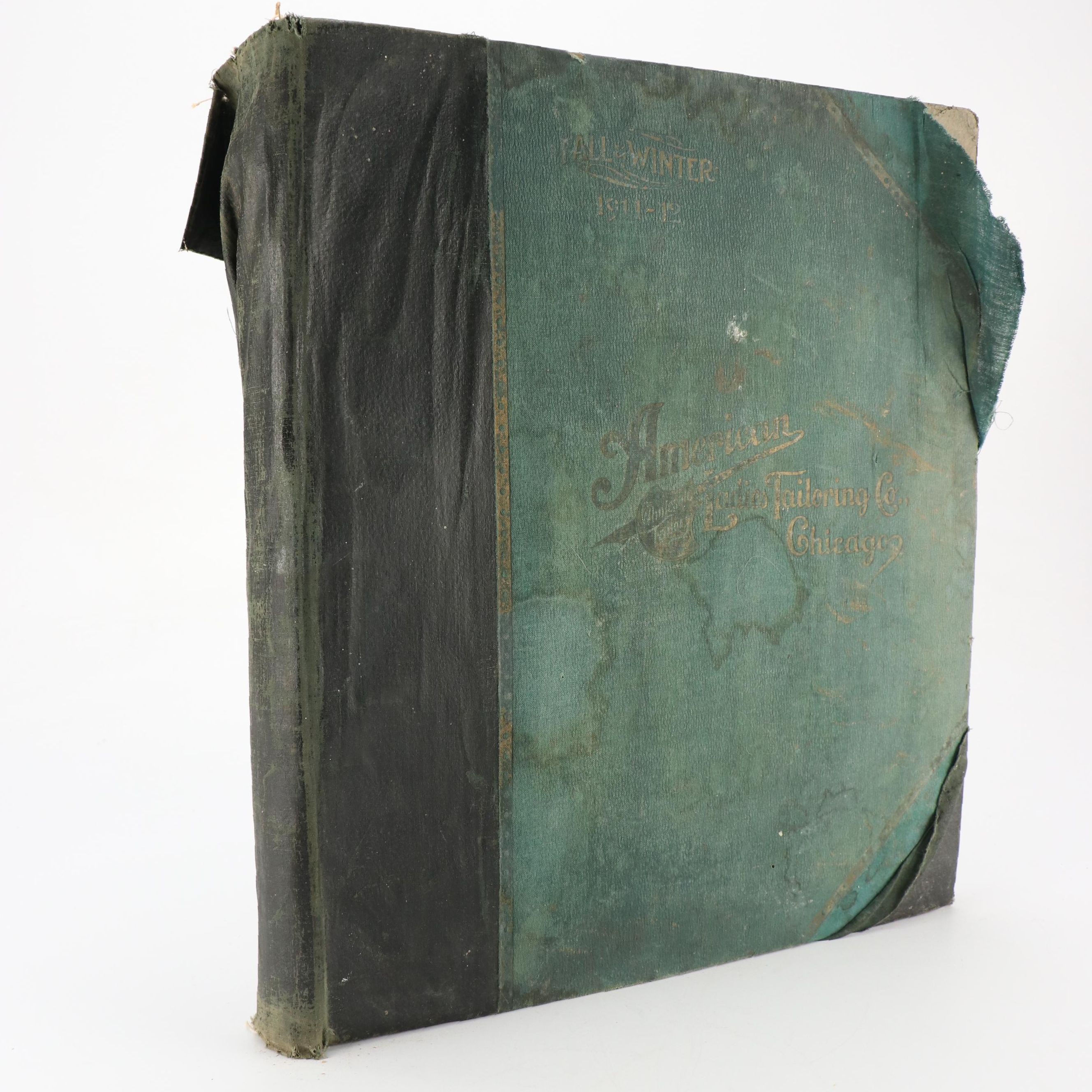 American Ladies Tailoring Co. Catalog with Pastedown Political Cartoon Clippings