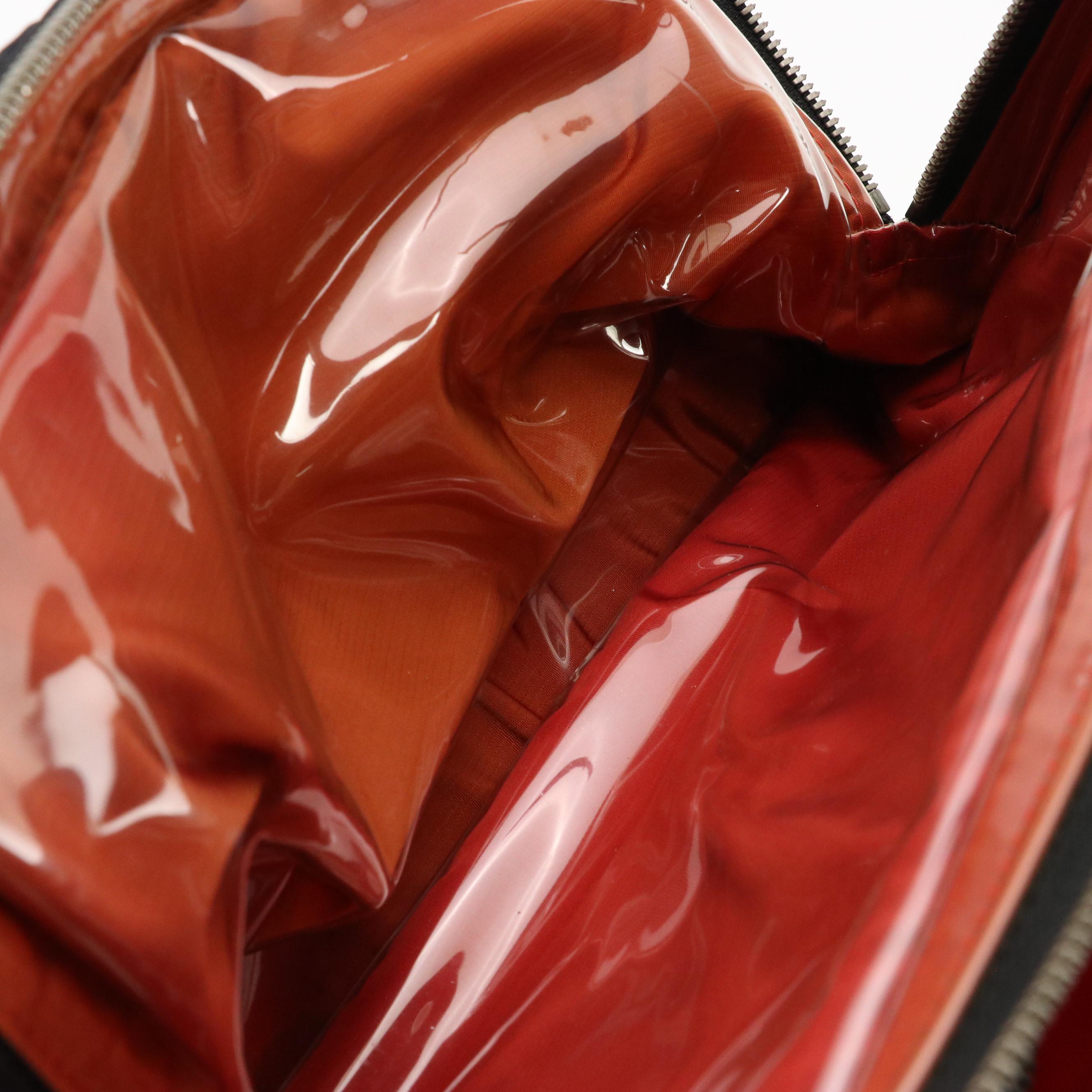 Chanel Travel Ligne Toiletry Tote Bag in Black/White