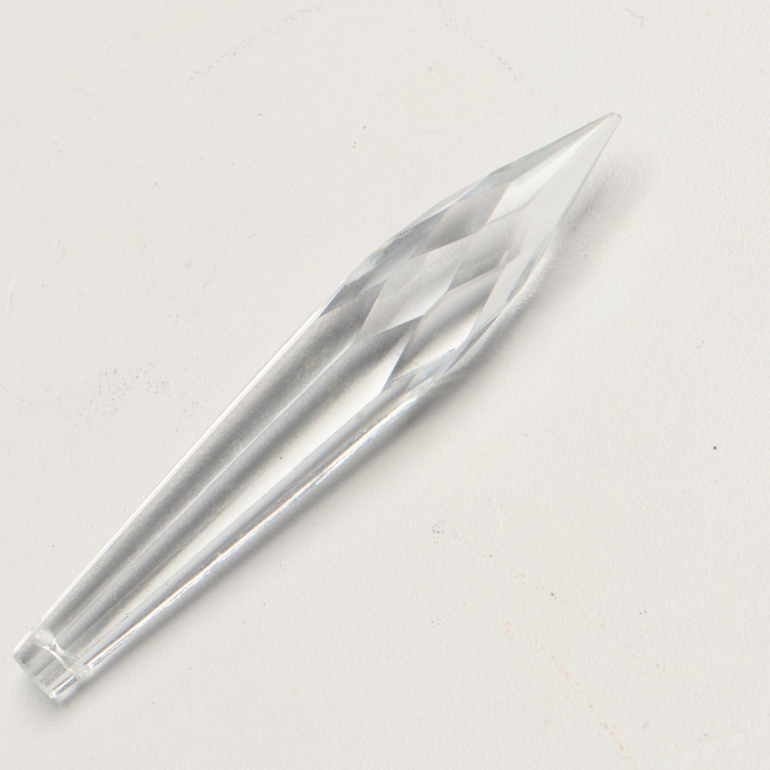 Pair of Victorian Style Hand-Painted Parlor Table Lamps, Mid-20th Century