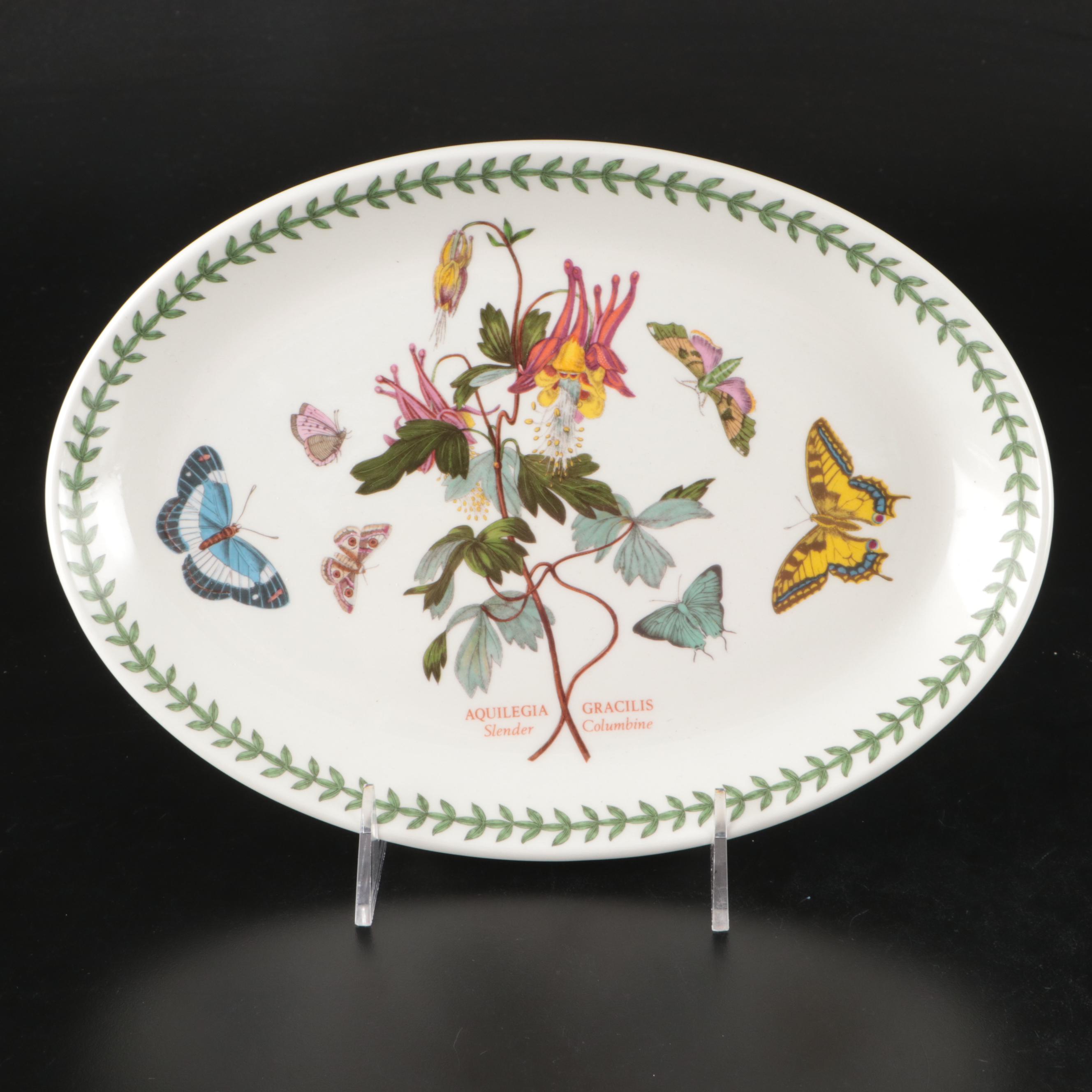 Portmeirion "The Botanic Garden" Tableware & CorningWare "Cornflower Blue" Pots