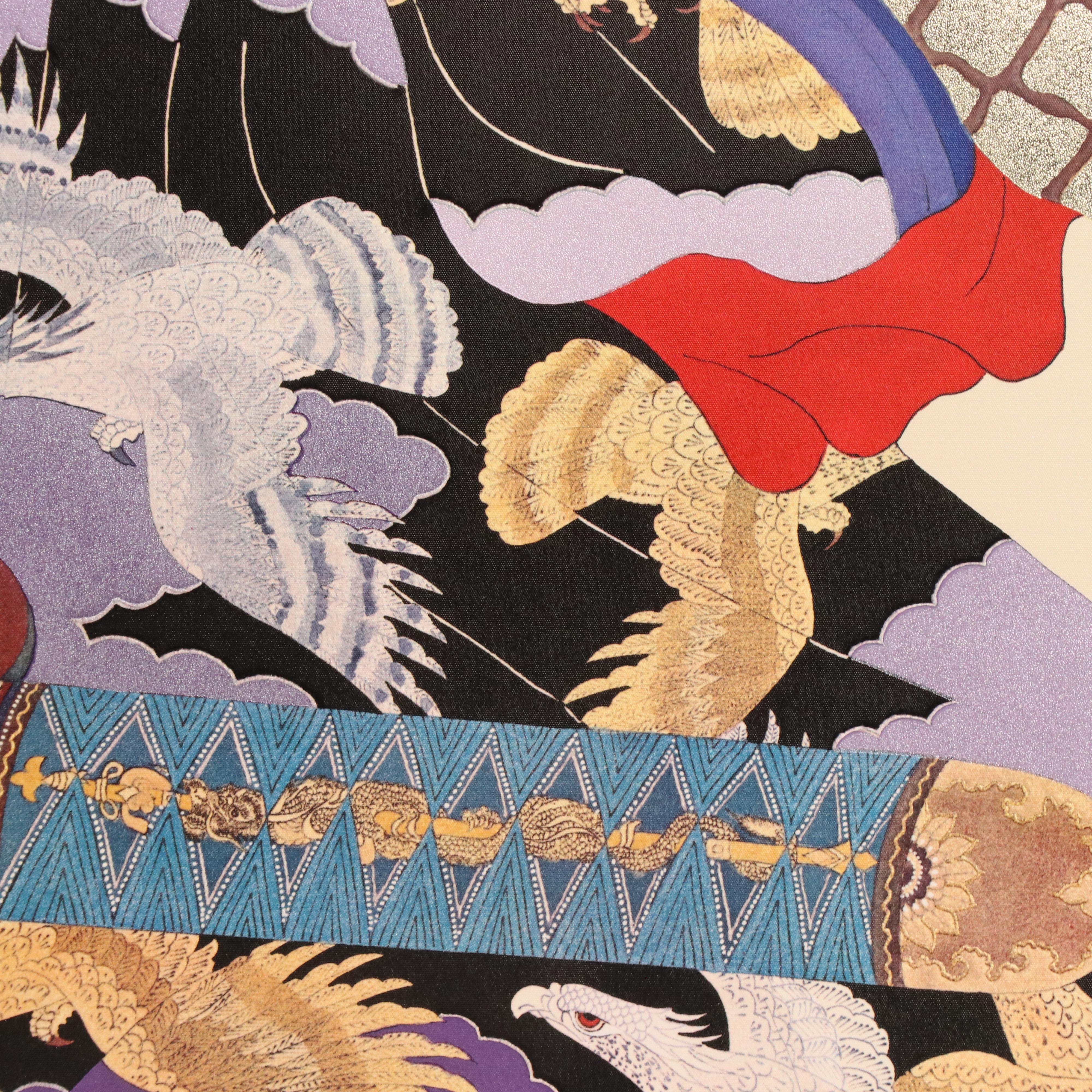 Hisashi Otsuka Embossed Lithograph "Musashi the Warrior," 1985