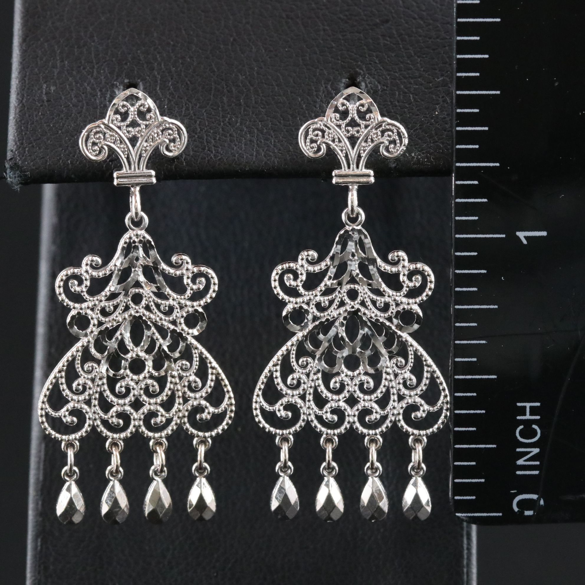 14K Filigree Earrings