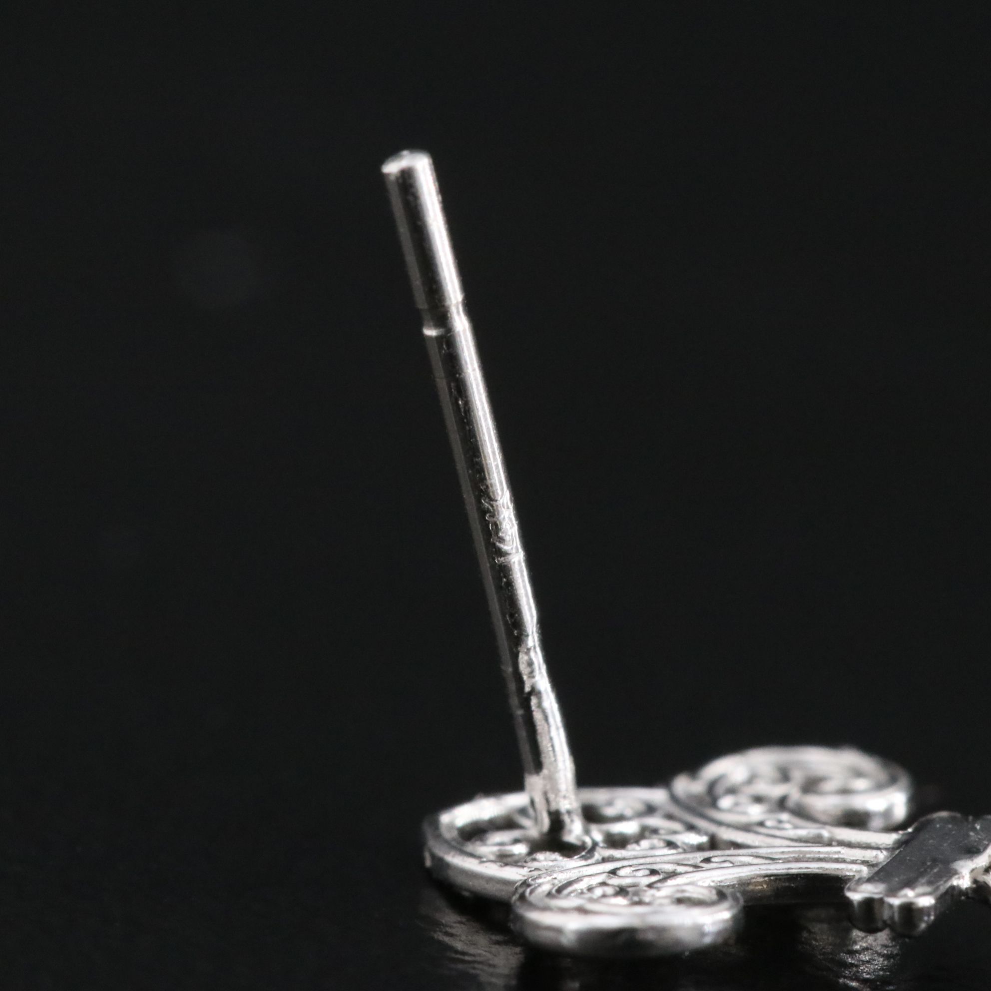 14K Filigree Earrings