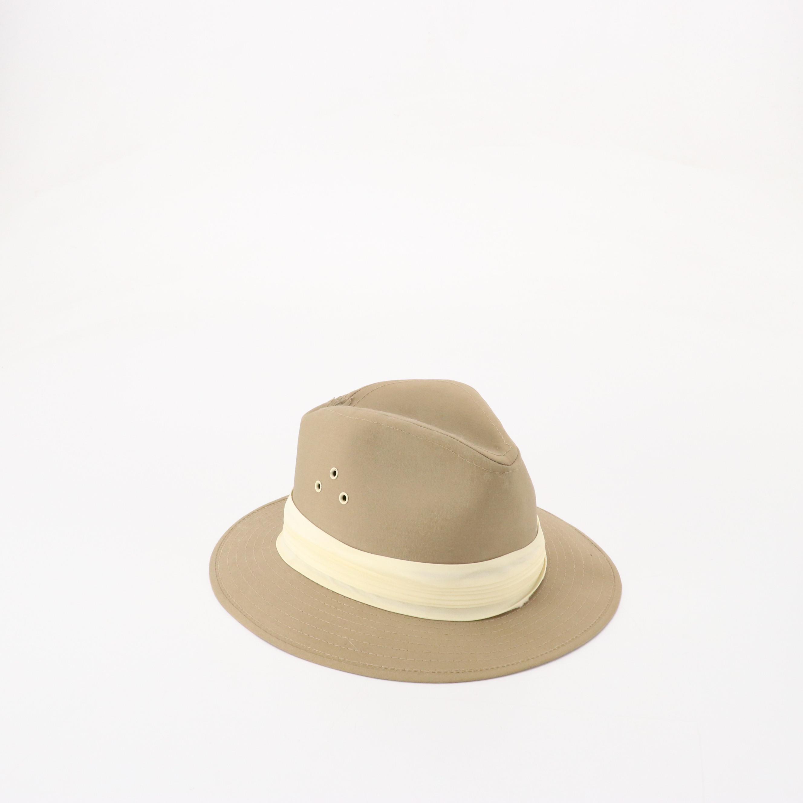 Straw/Natural Fiber Sun Hats with Leather/Textile Outback Hats