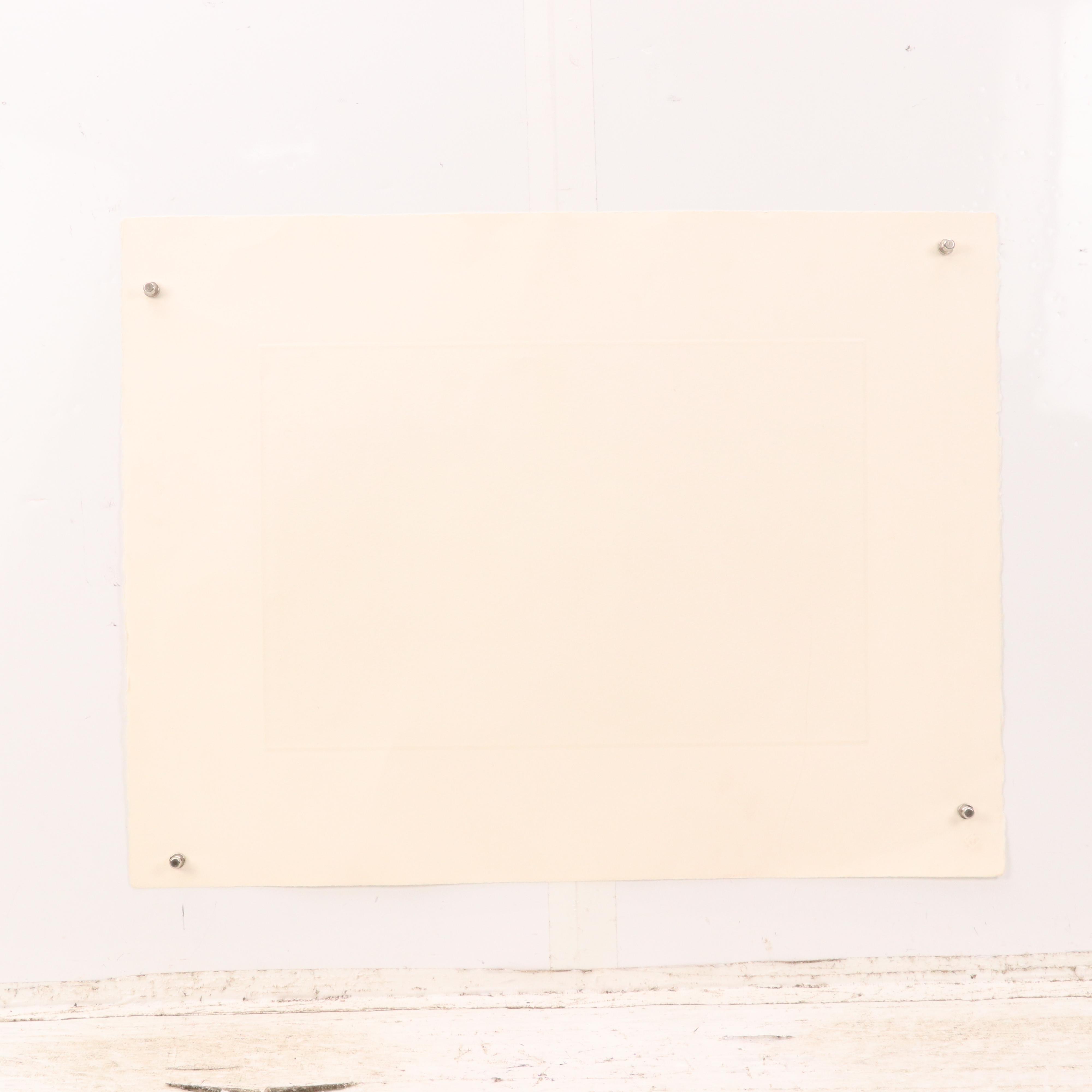 Byron Bratt Hand-Colored Mezzotint "Iris: Goddess of the Rainbow," 1984