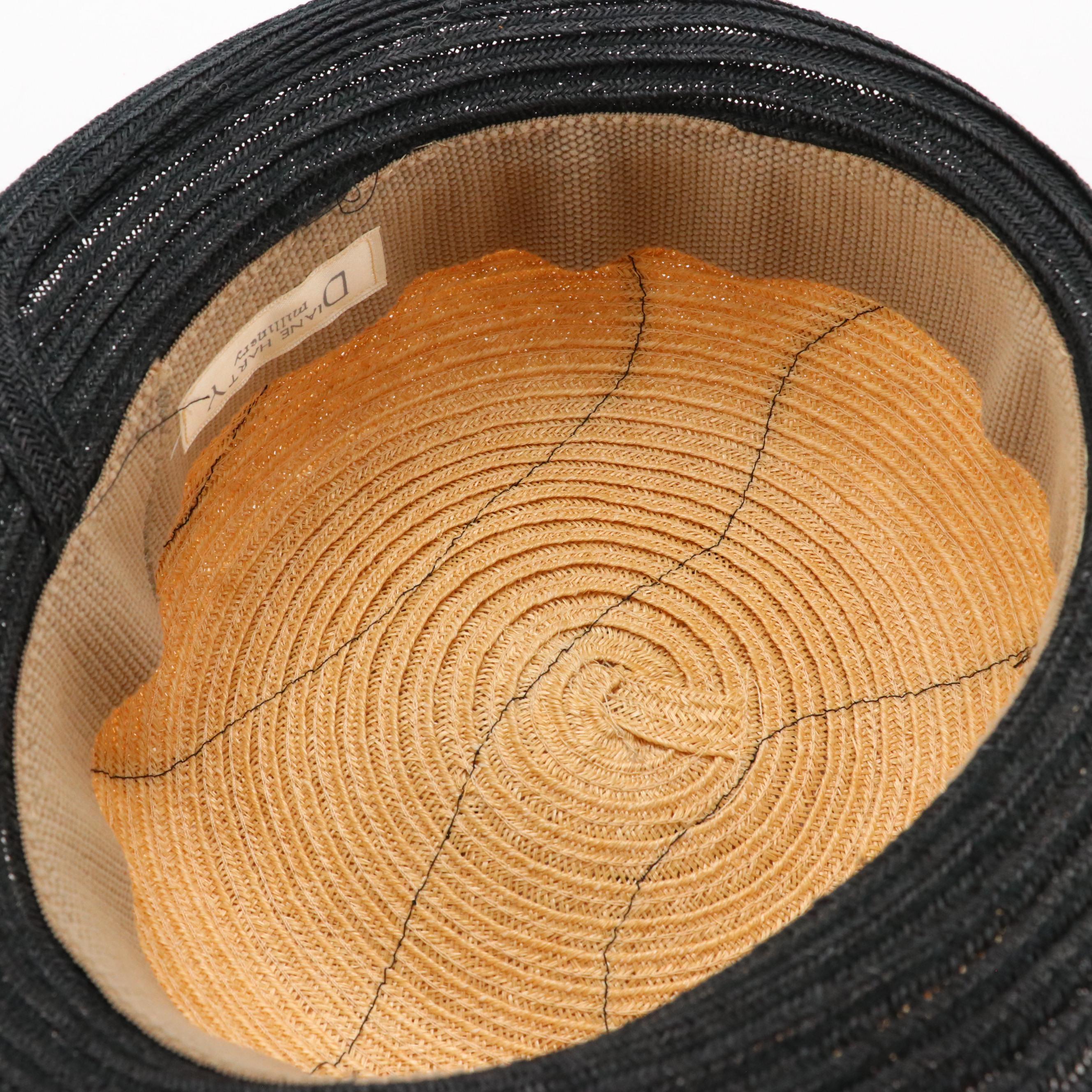 Kangol Cap, Diane Harty Straw Hat, Lama Knit Bucket Hat, and Felted Wool Hat