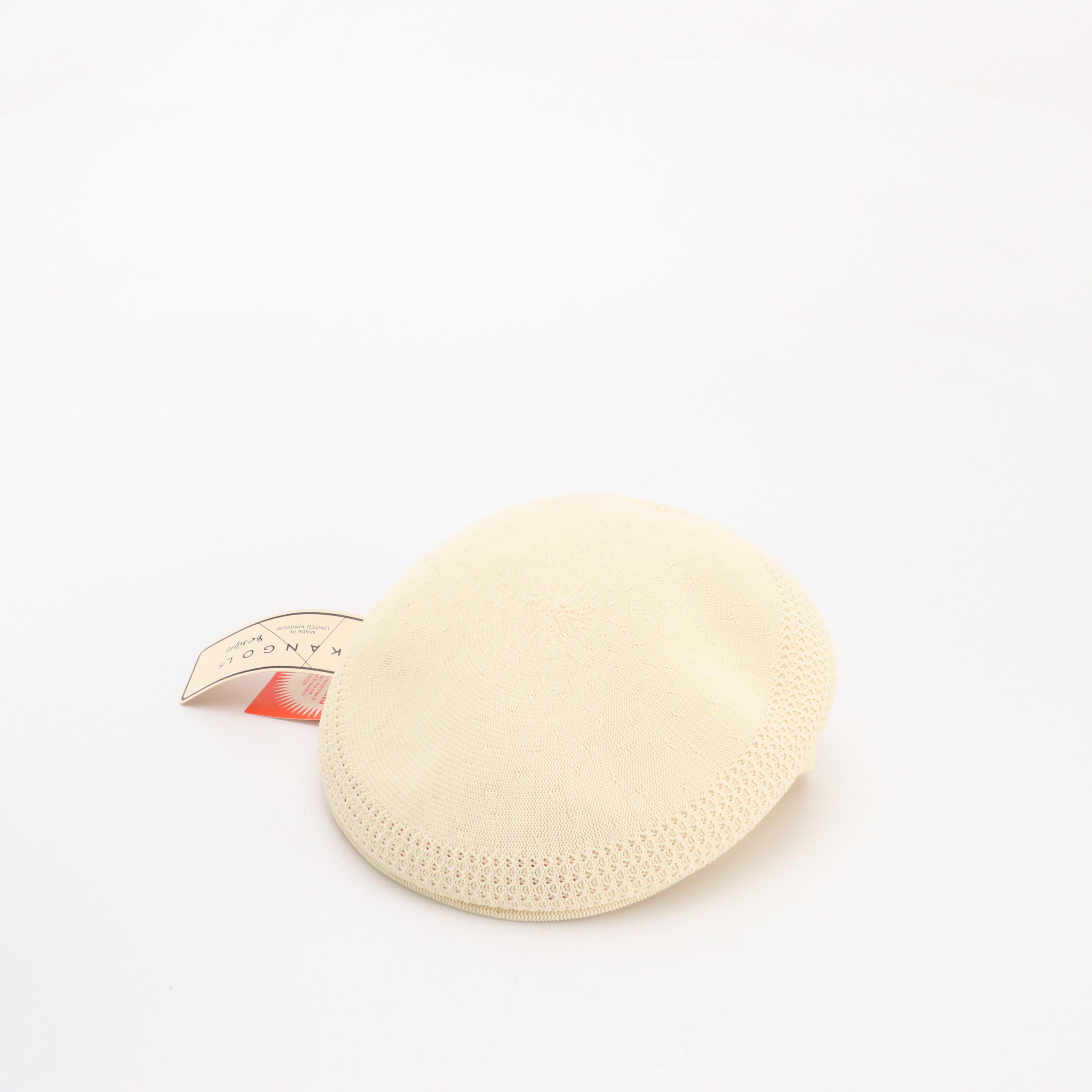 Kangol Cap, Diane Harty Straw Hat, Lama Knit Bucket Hat, and Felted Wool Hat