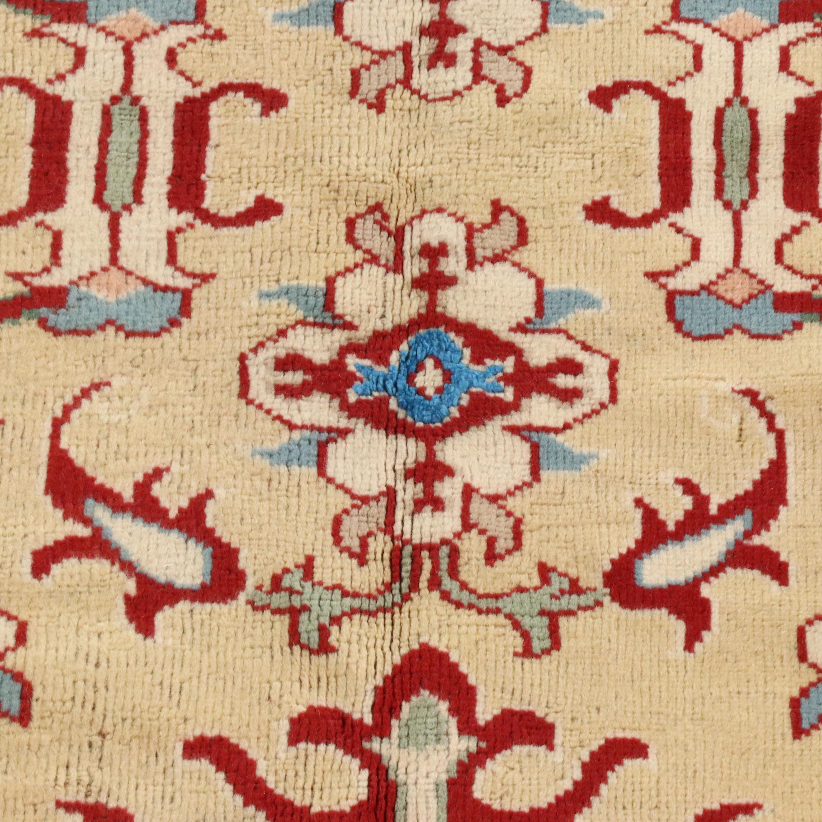 5'7 x 8'7 Hand-Knotted Turkish Anatolian Area Rug