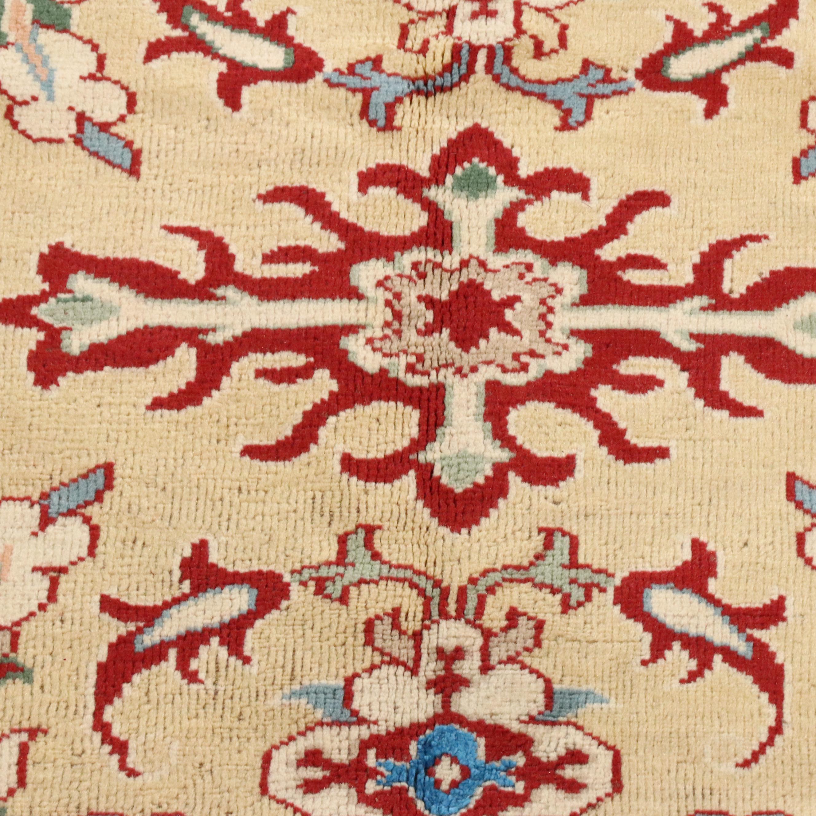 5'7 x 8'7 Hand-Knotted Turkish Anatolian Area Rug