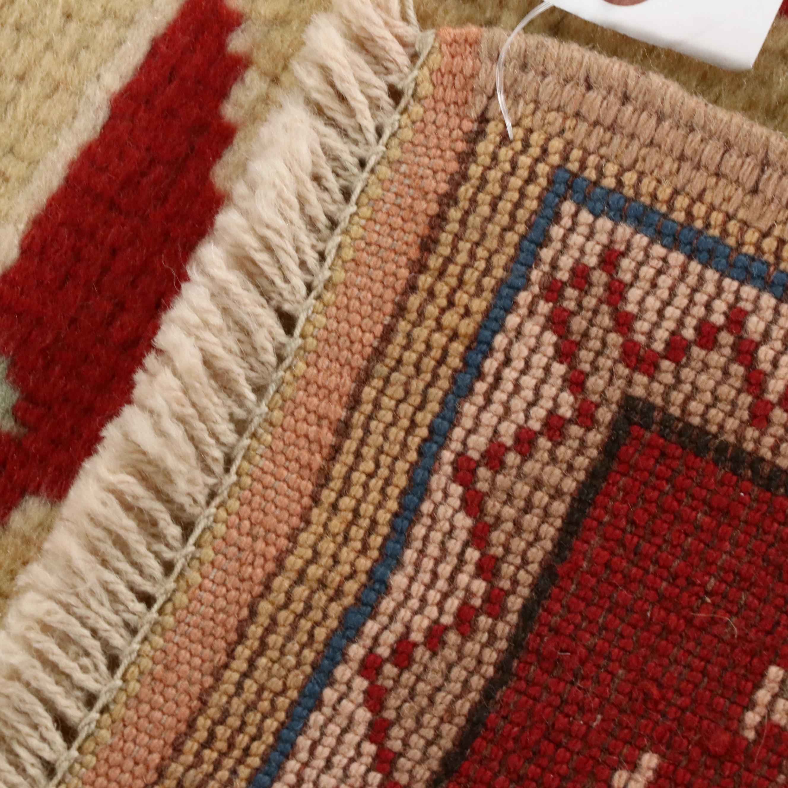 5'7 x 8'7 Hand-Knotted Turkish Anatolian Area Rug