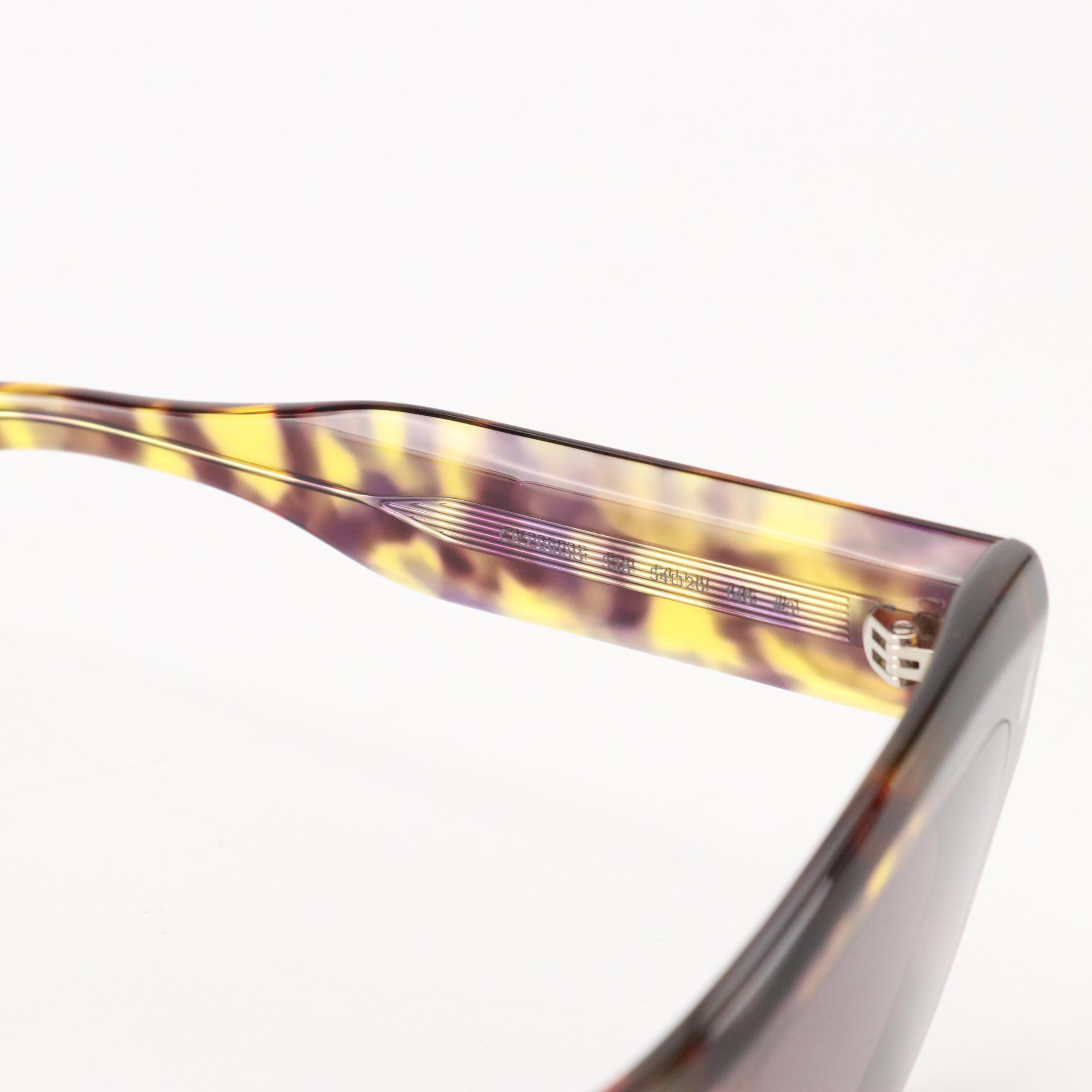 Calvin Klein CK23503S Purple Havana Butterfly Sunglasses with Case