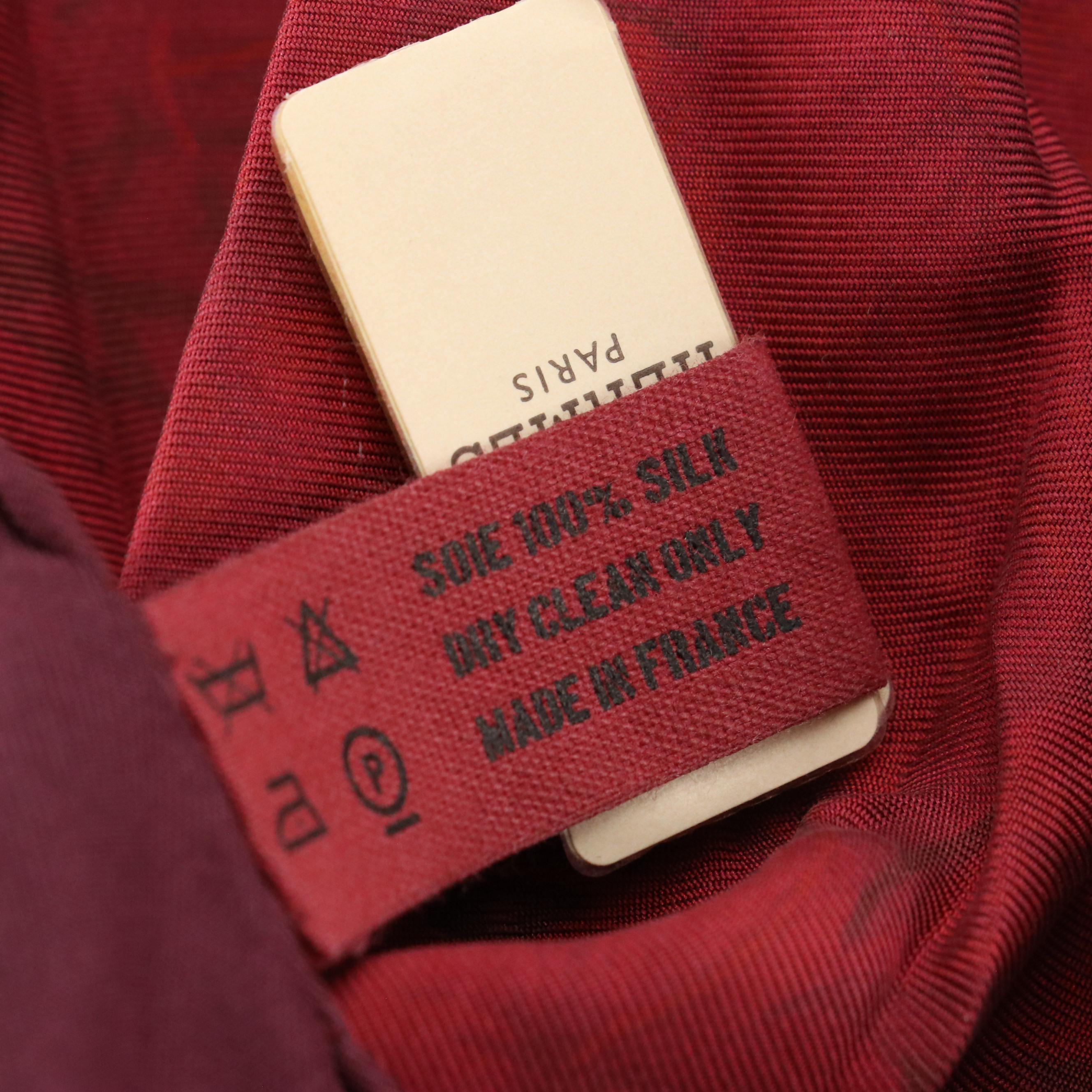 Hermès "Jungle Love" Surteint/Dip Dye Silk Twill Scarf 90, With Tag