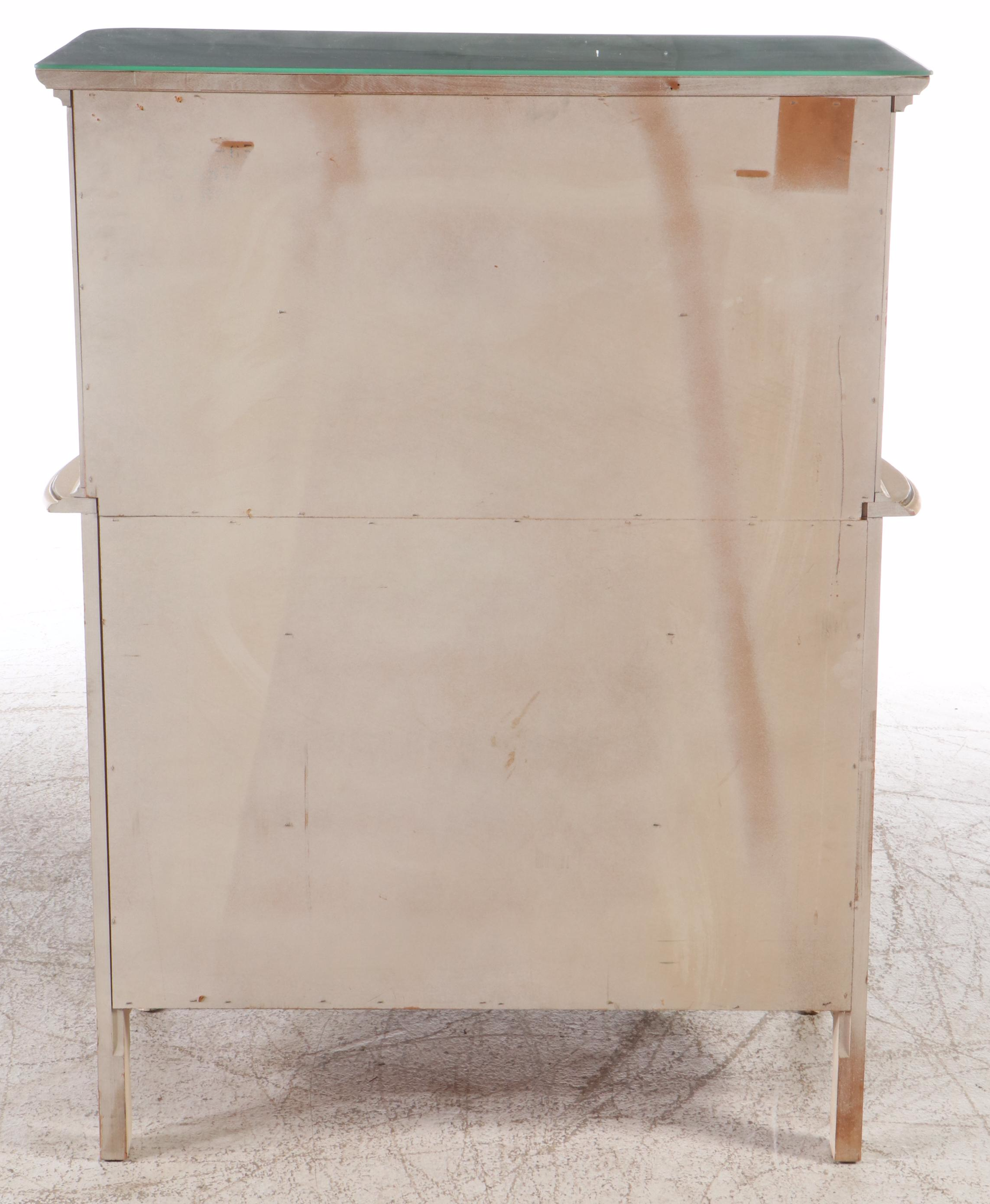 French Provincial Style Twin Size Bed Frame, Dresser and Nightstand