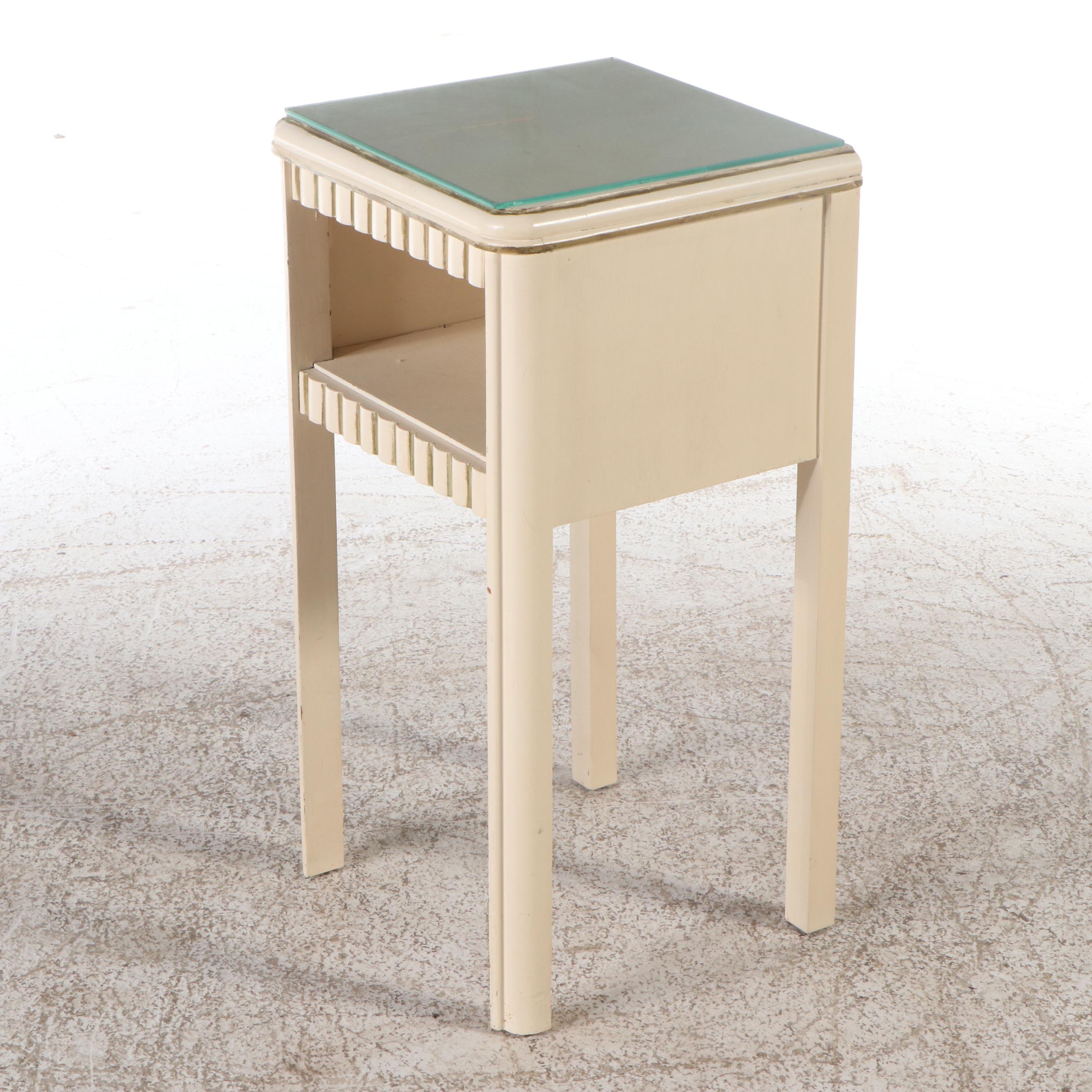 French Provincial Style Twin Size Bed Frame, Dresser and Nightstand