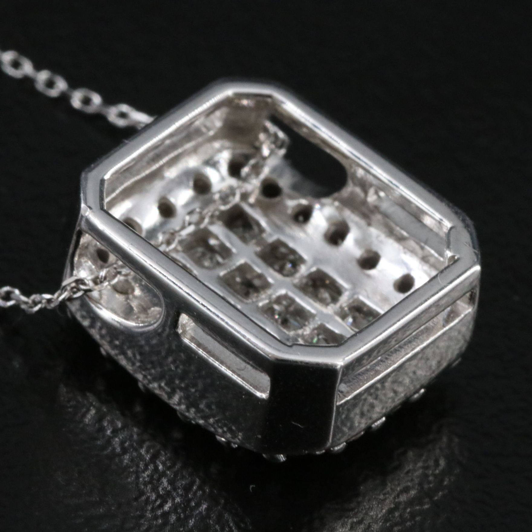 14K 0.96 CTW Diamond Pendant Necklace