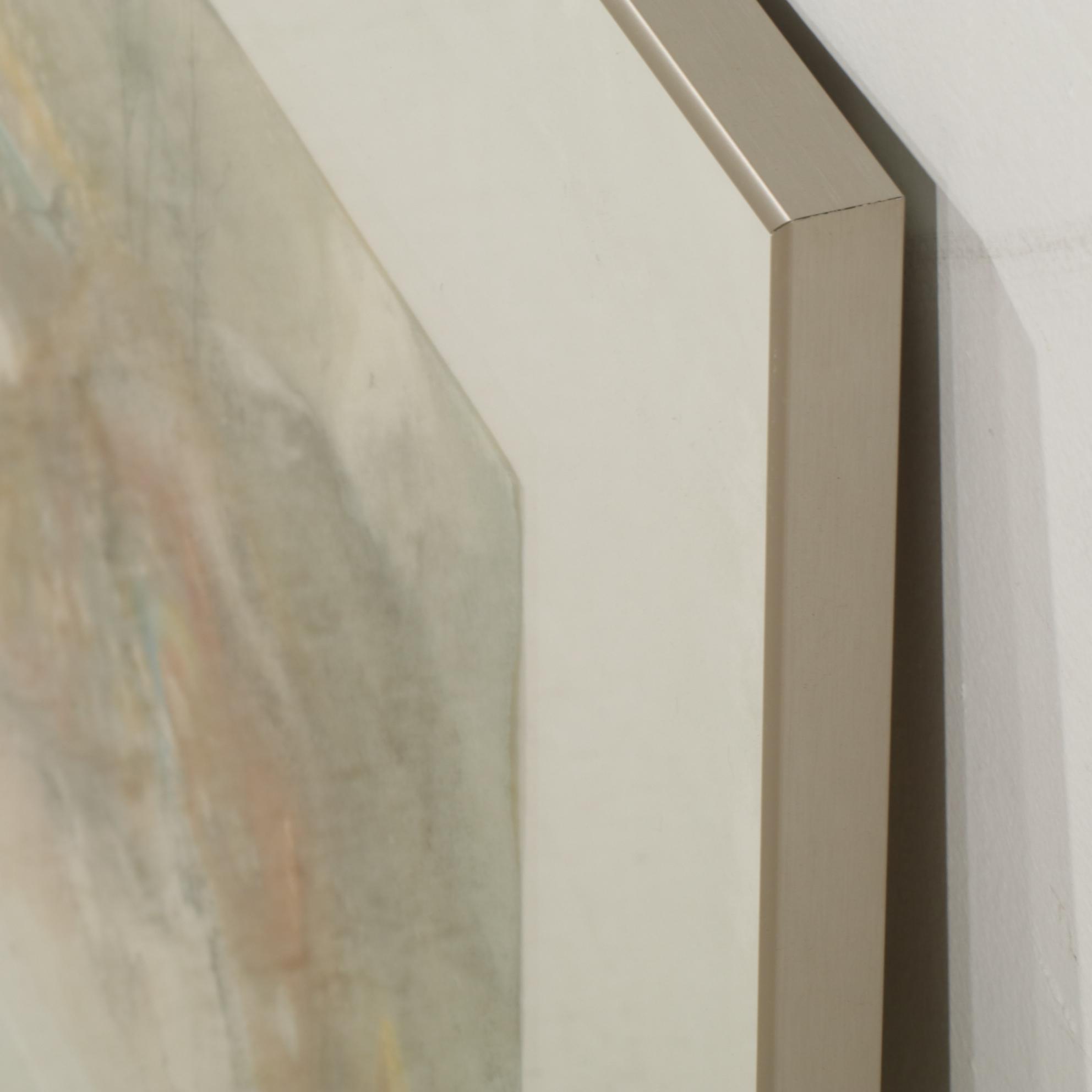 Peggy Brown Stylized Landscape Watercolor Painting, 1995