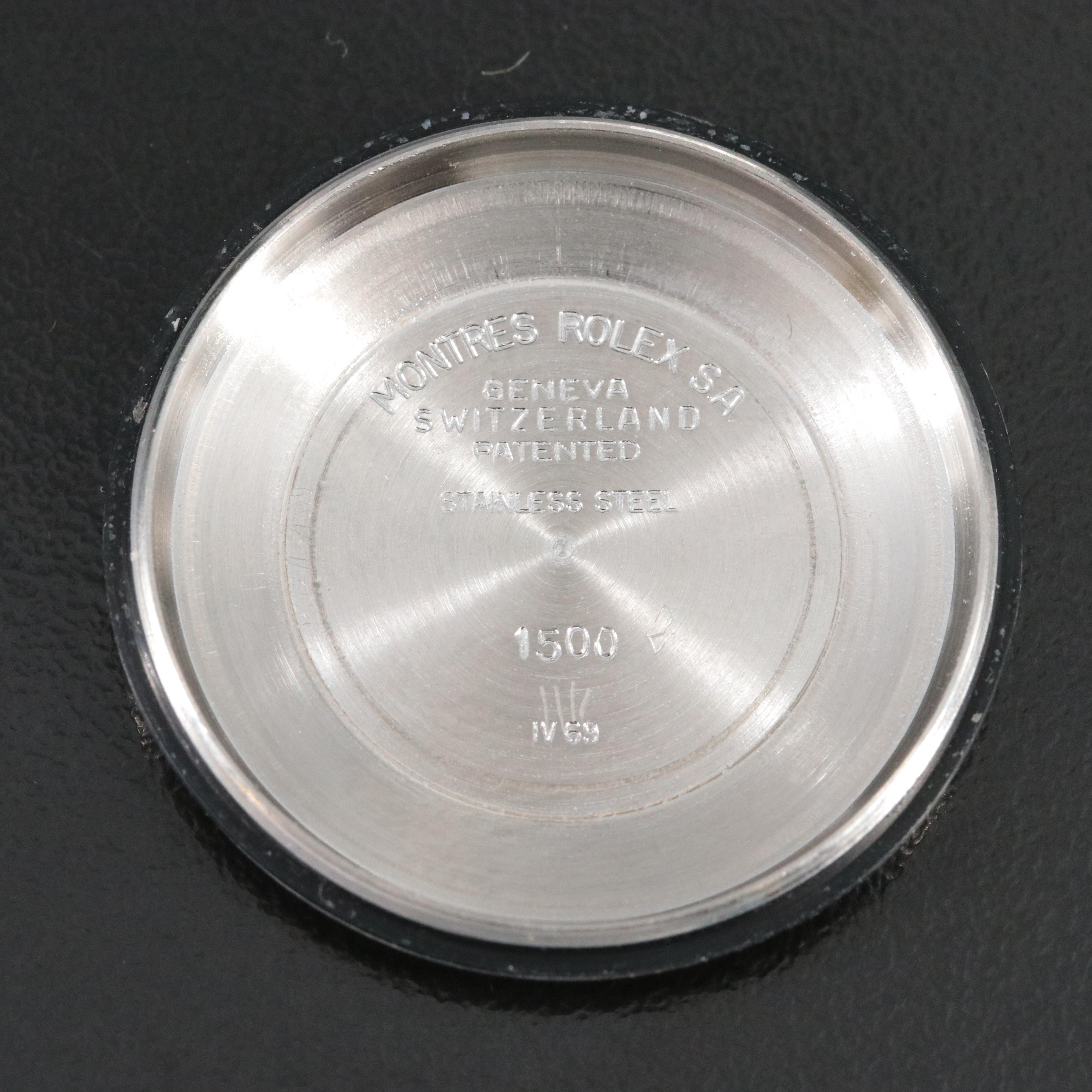 Rolex Vintage Oyster Perpetual Date 1969 Model 1500